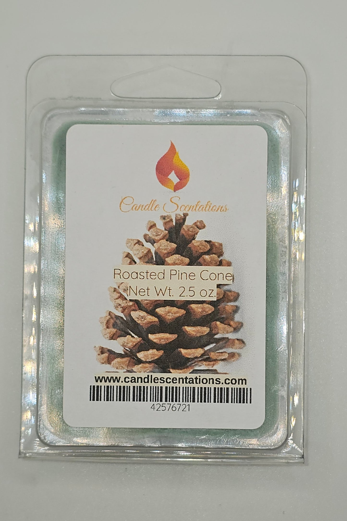 Roasted Pine Cone 2.5oz. Wax Melt - Candle Scentations