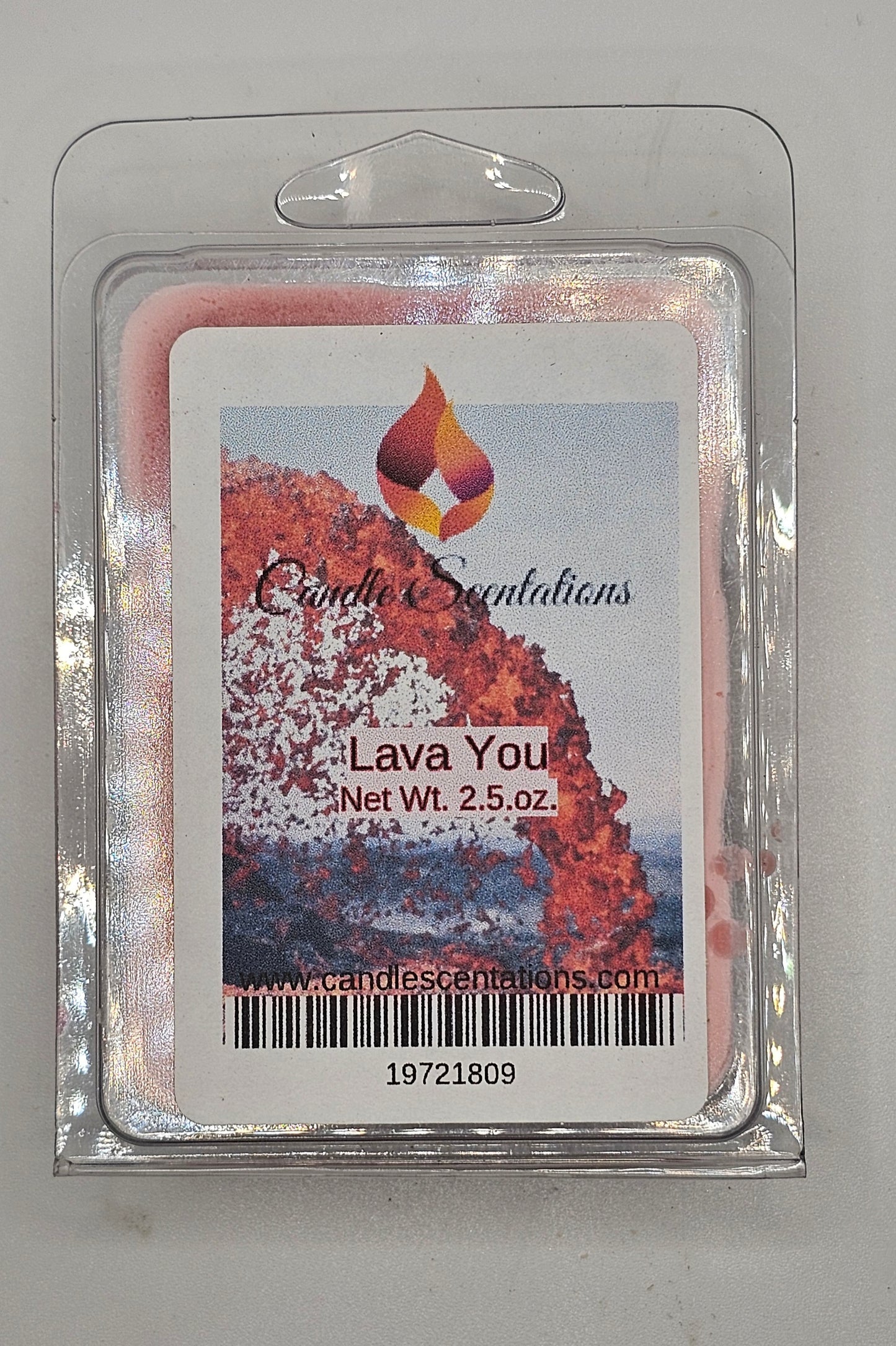 Lava You 2.5oz. Wax Melt - Candle Scentations
