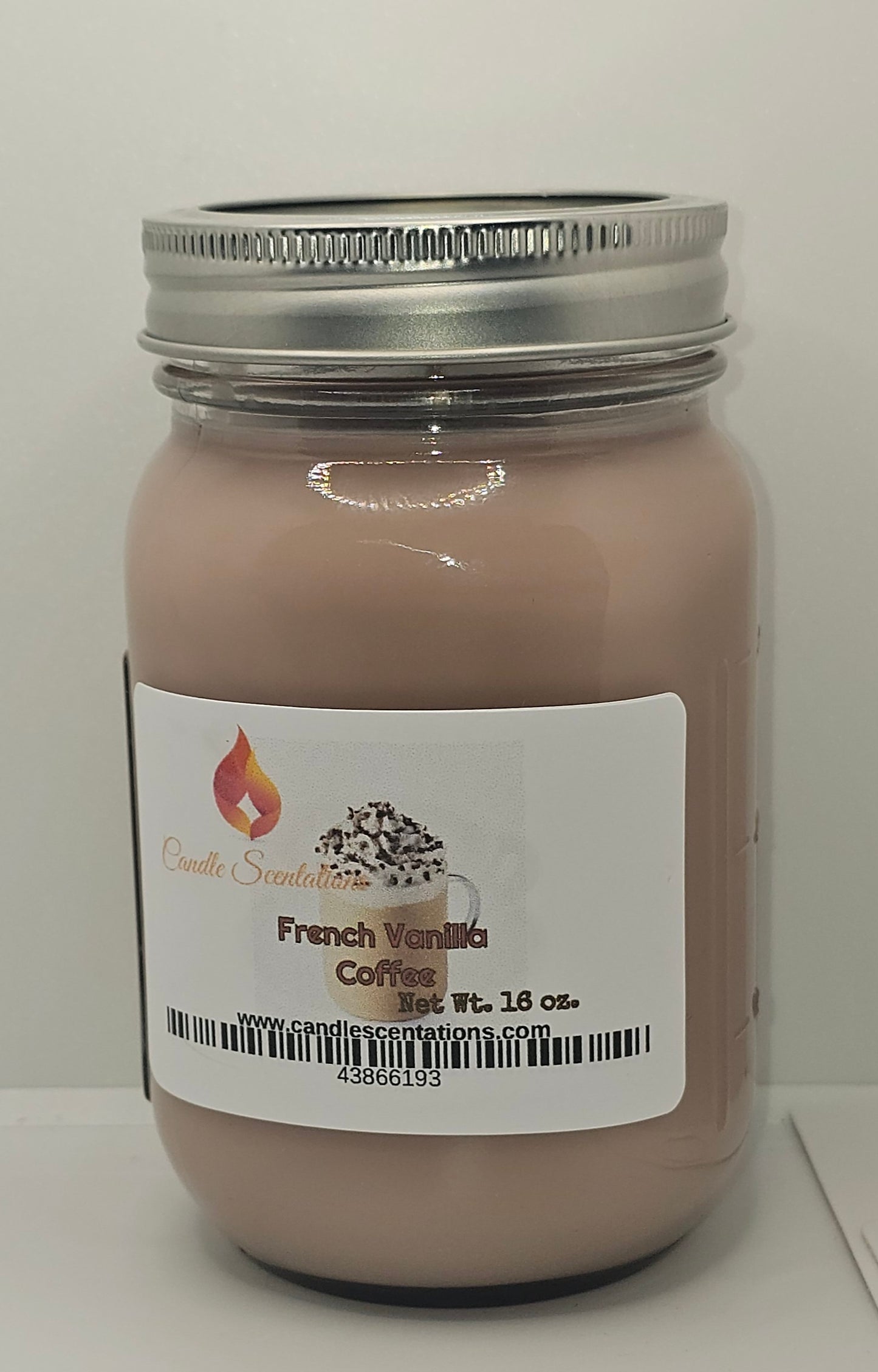 French Vanilla Coffee 16 oz. Candle