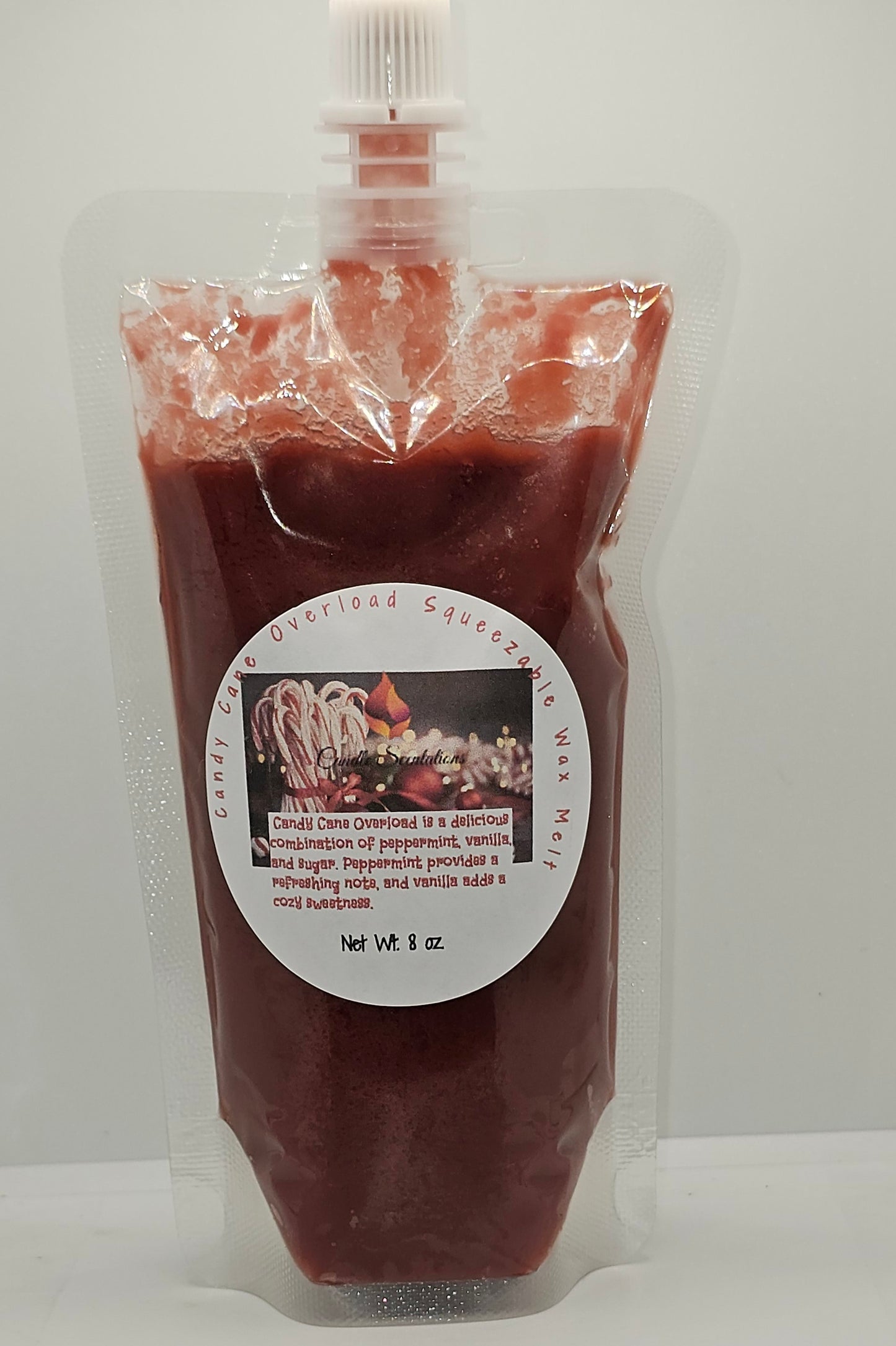 Candy Cane Overload 8 oz. Squeezable Wax Melt
