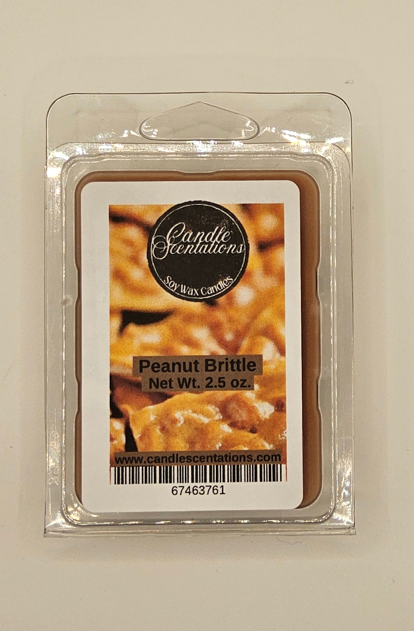 Peanut Brittle 2.5oz. Wax Melt