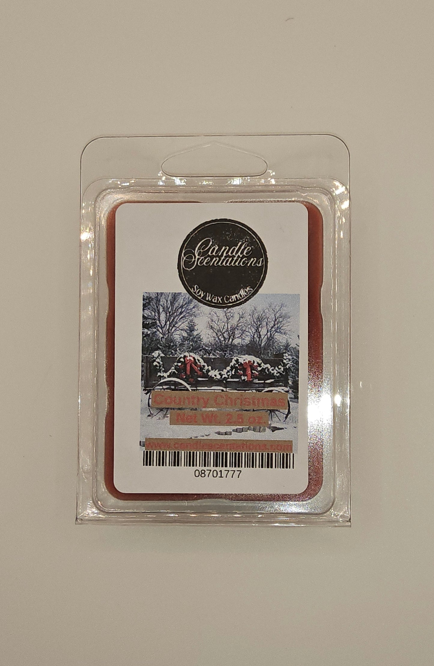 Country Christmas 2.5oz. Wax Melt