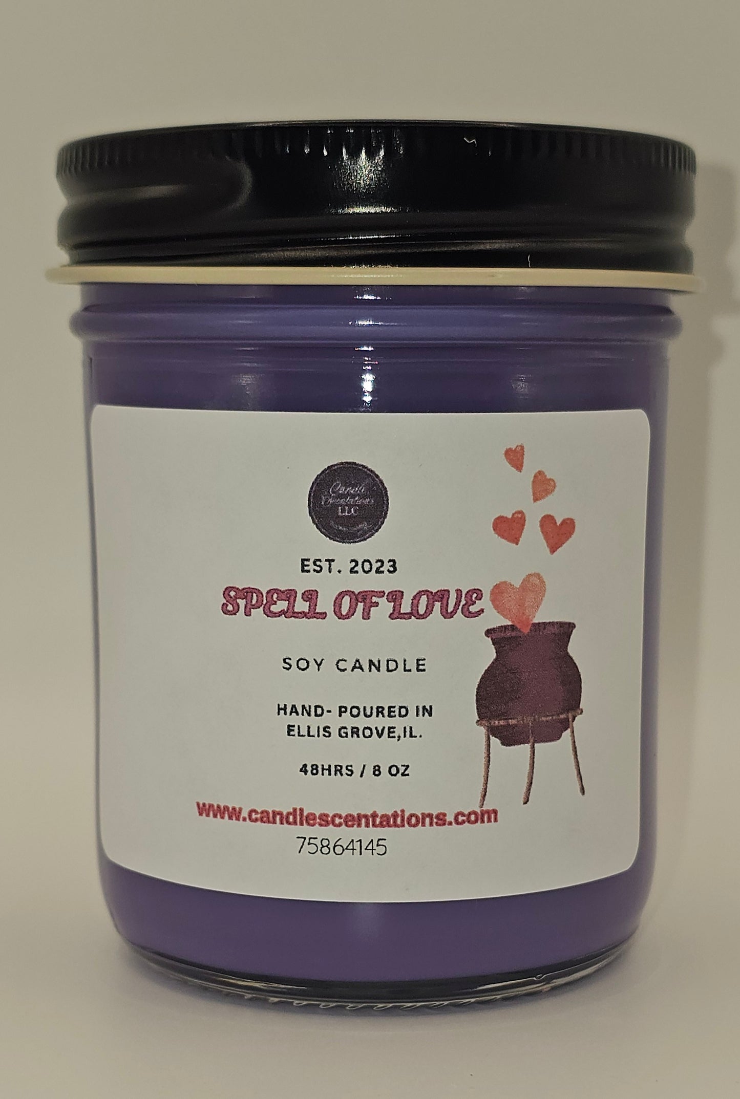 Spell of LOVE 8 oz. Candle