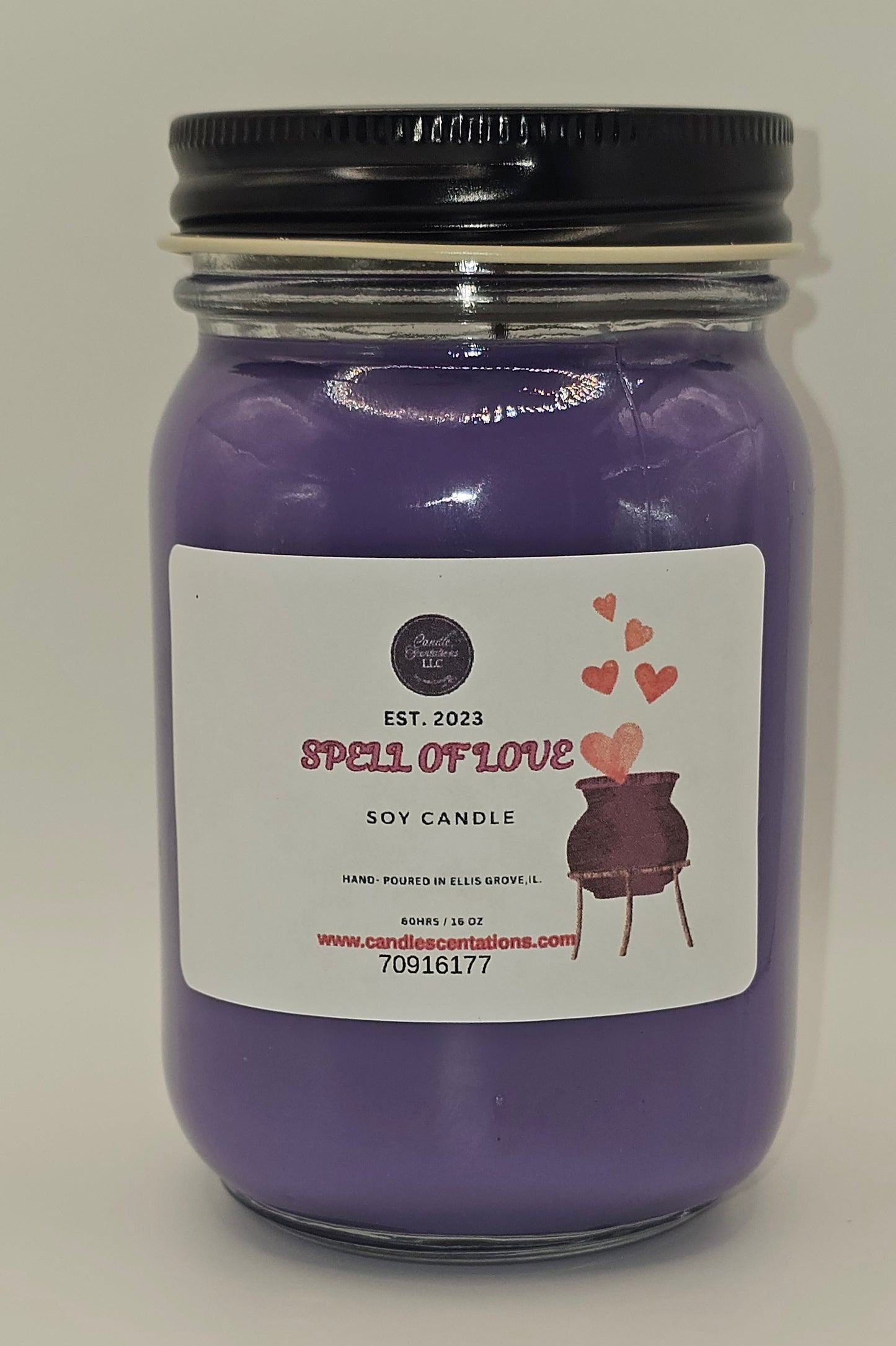 Spell of LOVE 16 oz. Candle