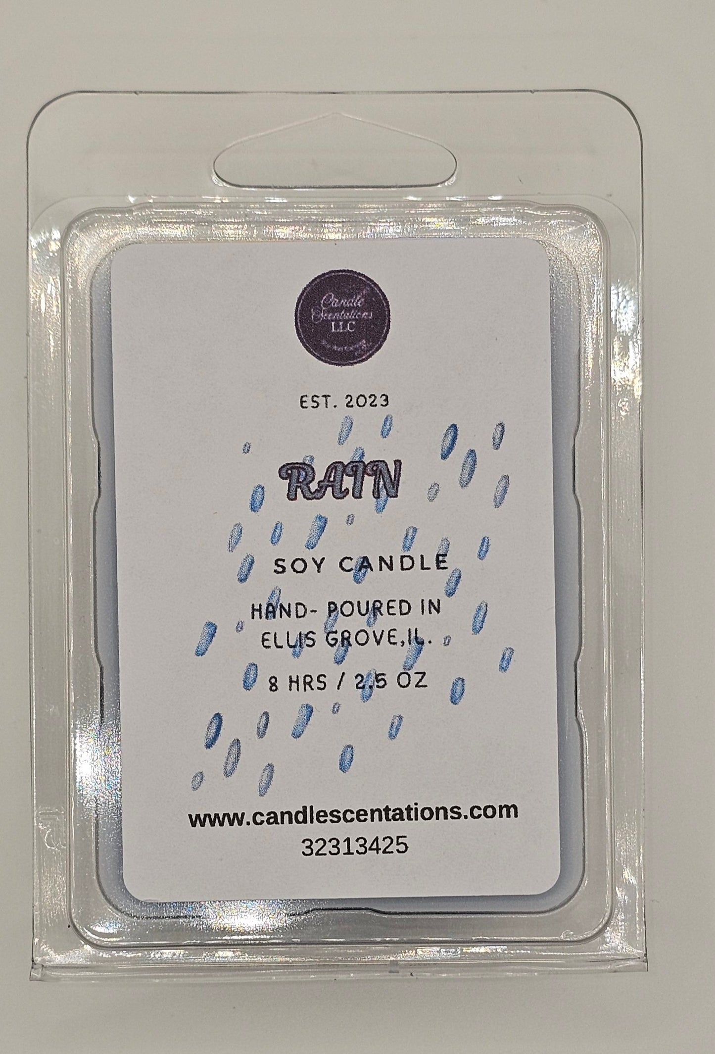 Rain 2.5 oz. Wax Melt