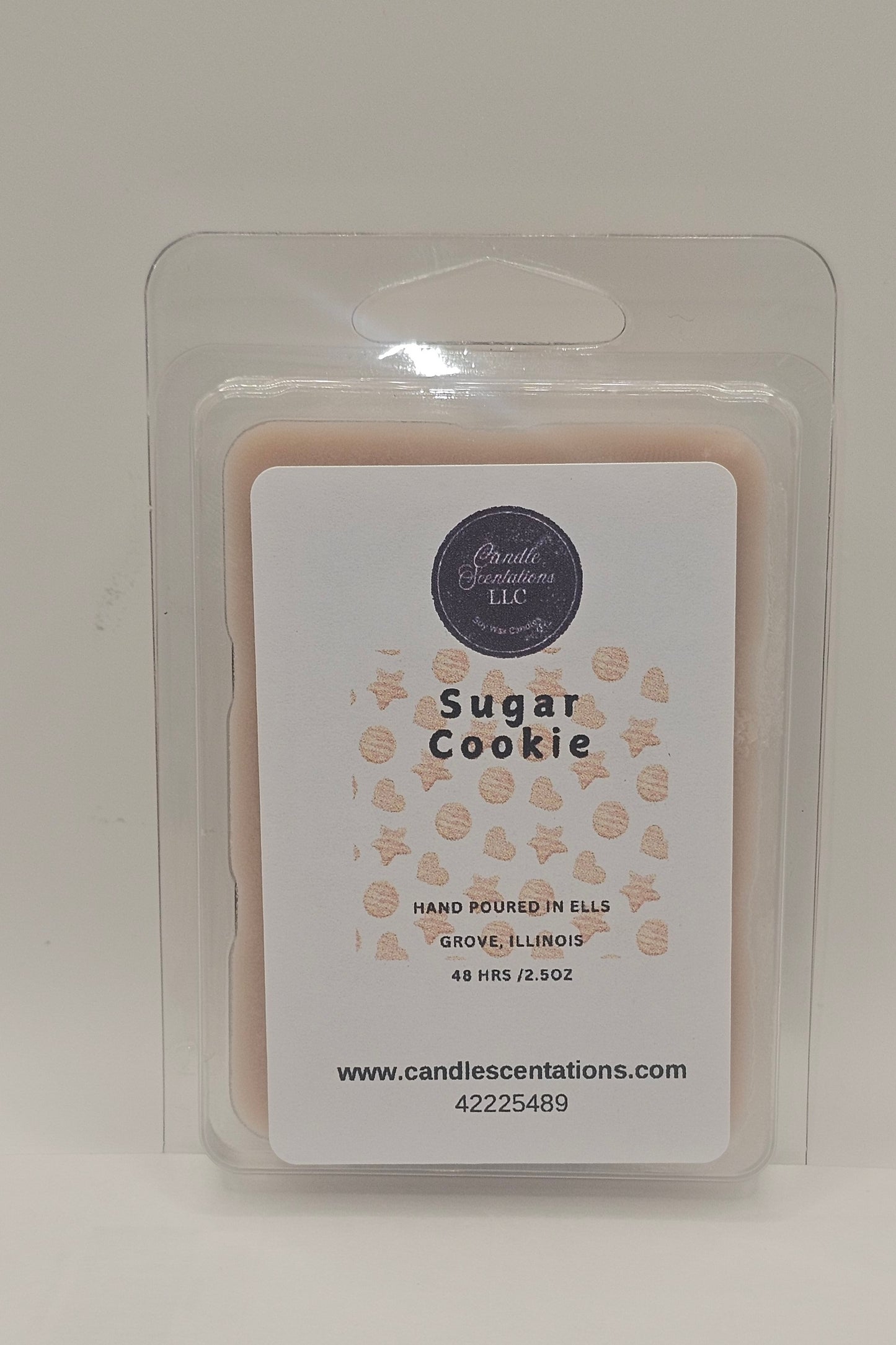 Sugar Cookies 2.5oz. Wax Melt