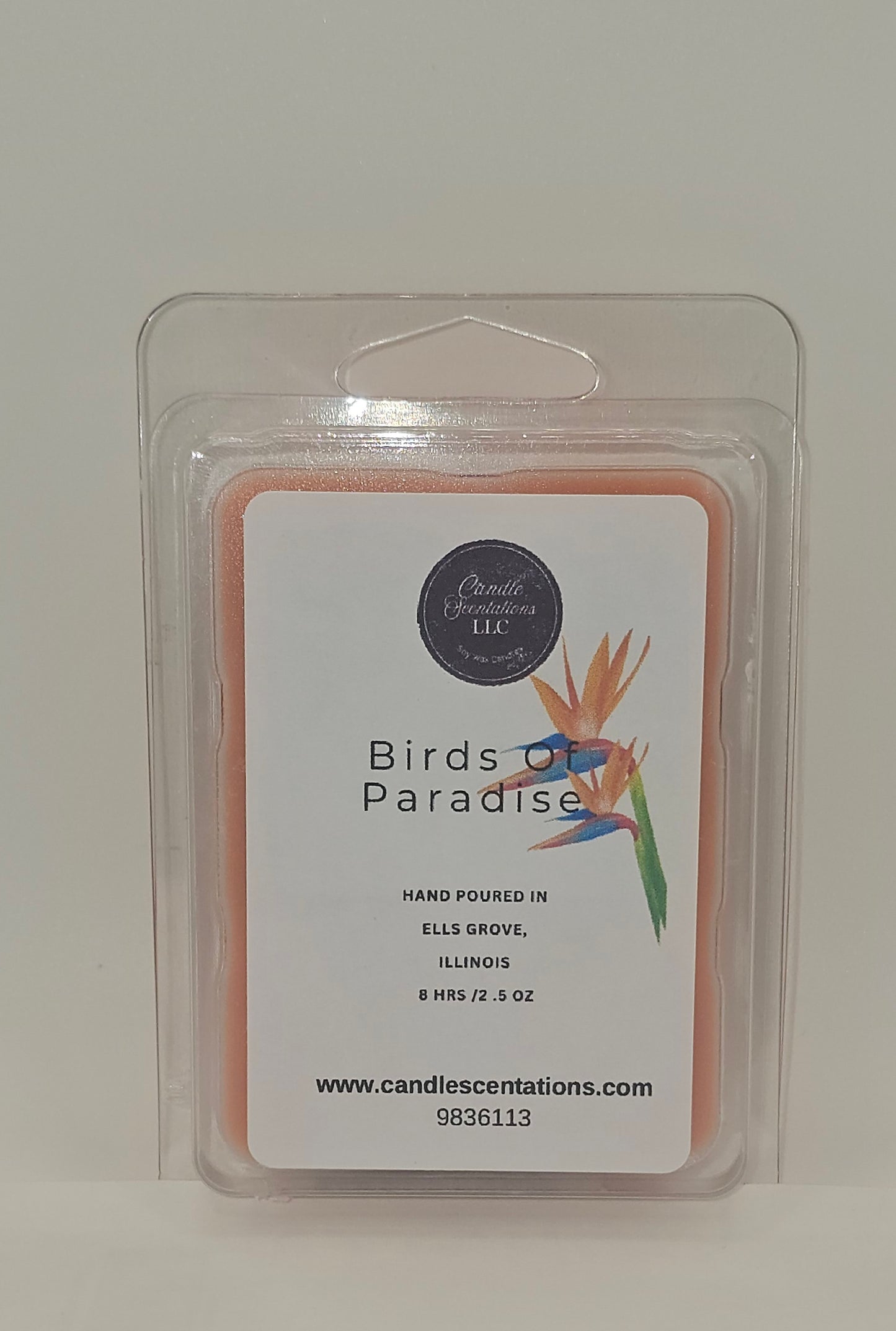 Birds of Paradise 2.5oz. Wax Melt