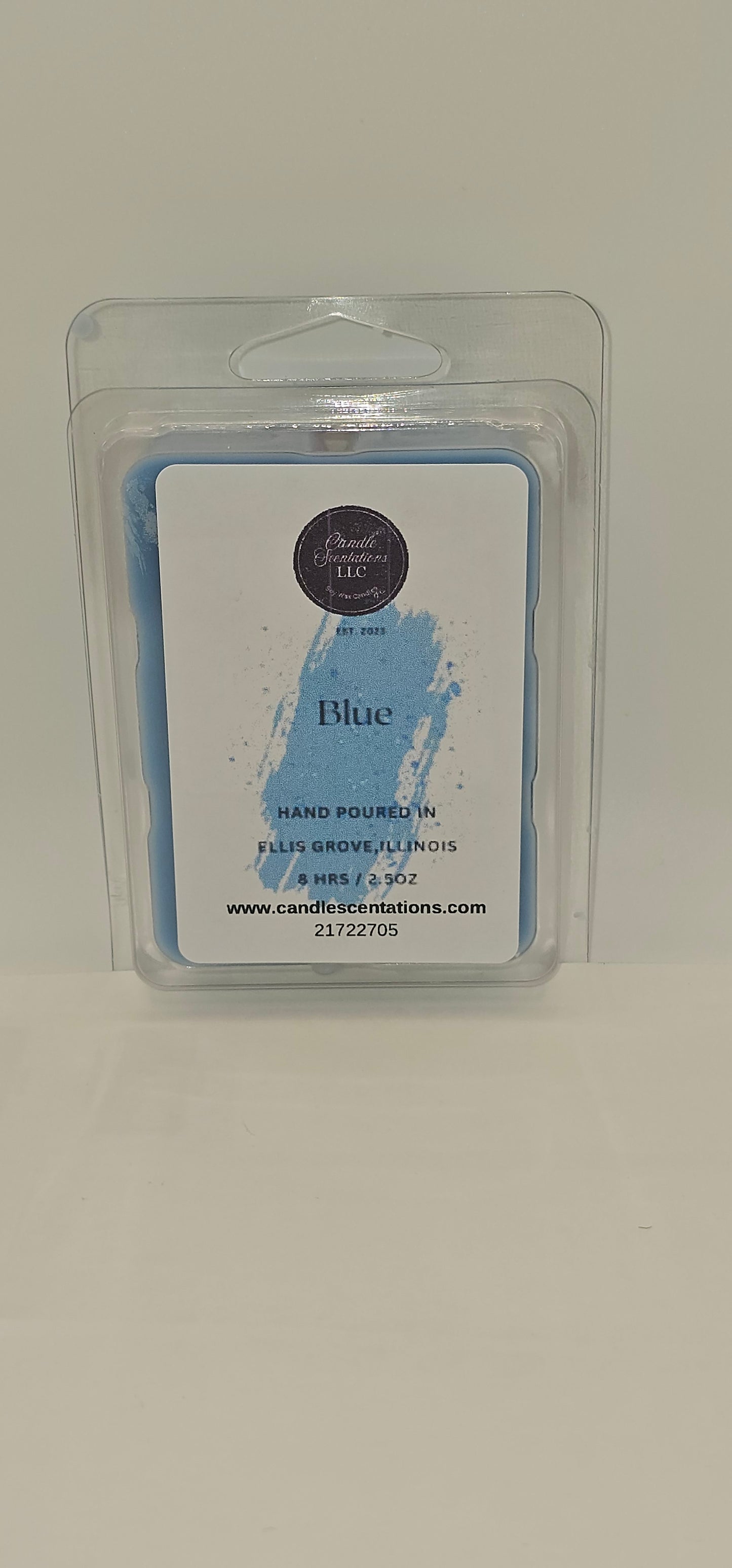 Blue 2.5oz. Wax Melt