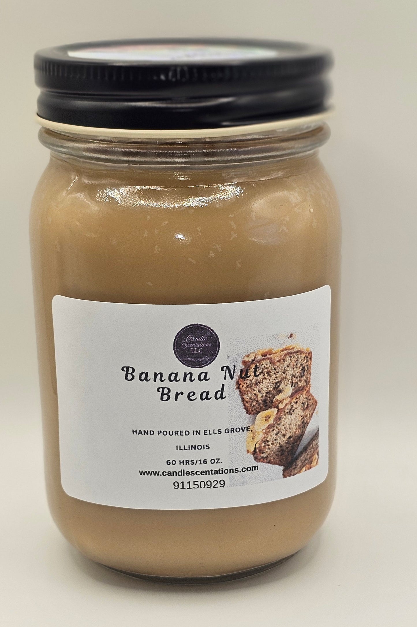 Banana Nut Bread 16oz. Candle