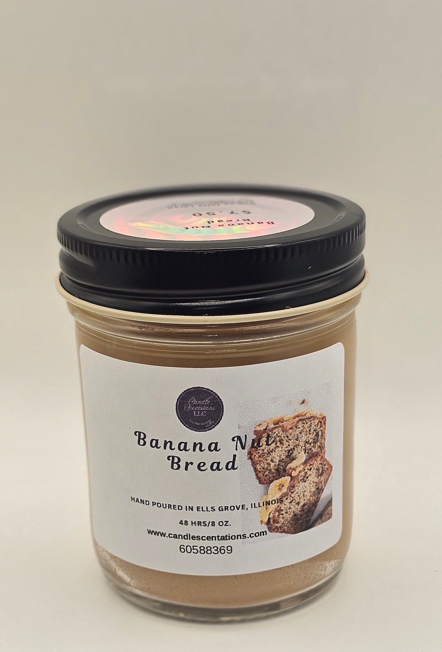 Banana Nut Bread 8oz. Candle