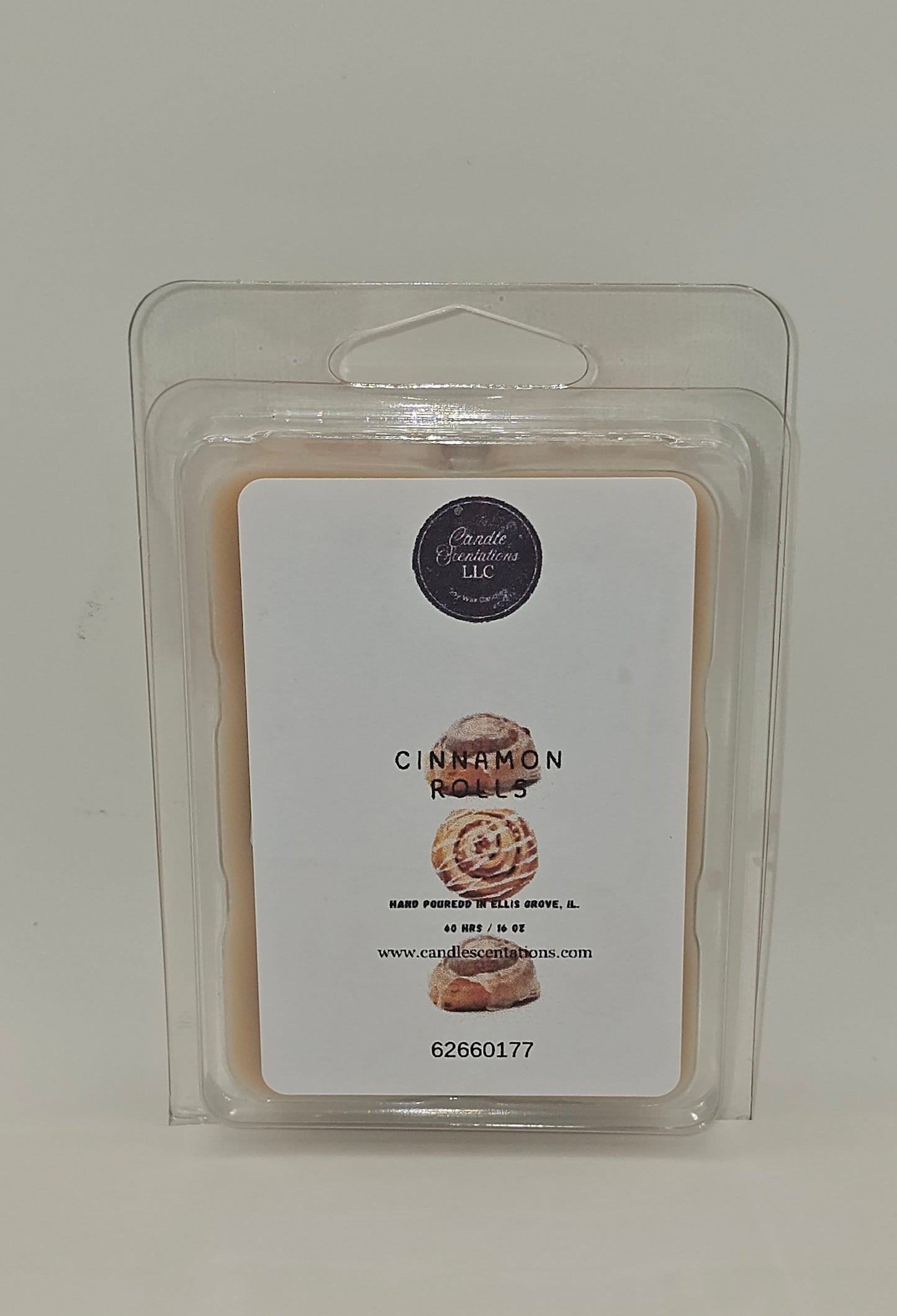Cinnamon Rolls 2.5oz. Wax Melt