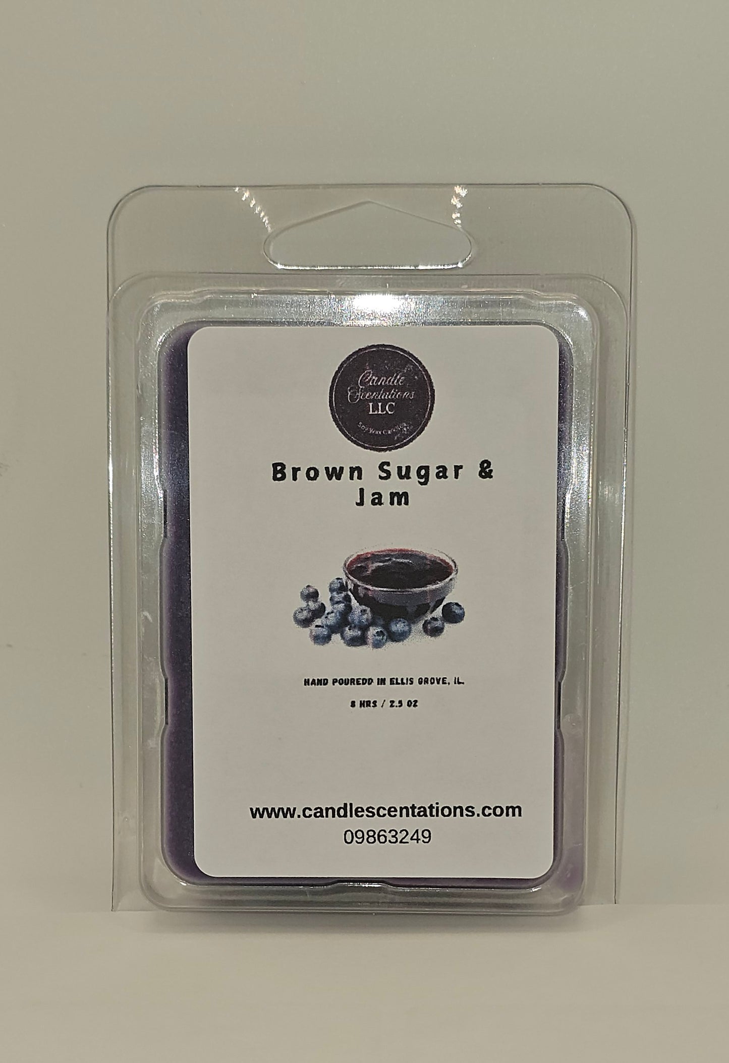Brown Sugar & Jam 2.5 oz. Wax Melt
