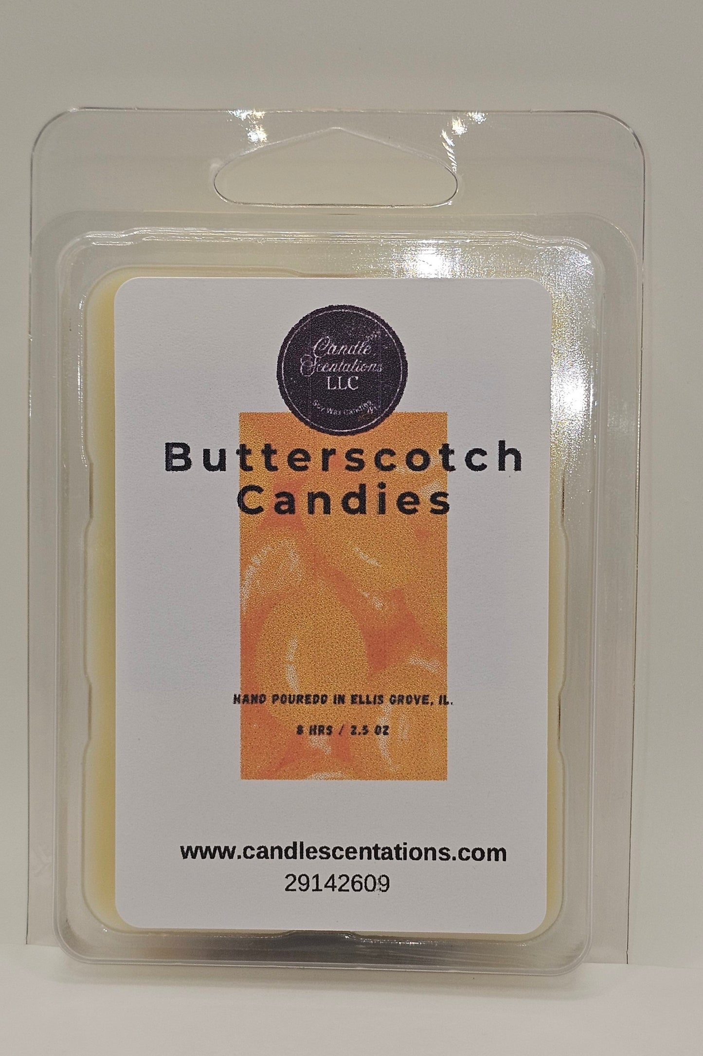 Butterscotch Candies 2.5oz Wax Melt