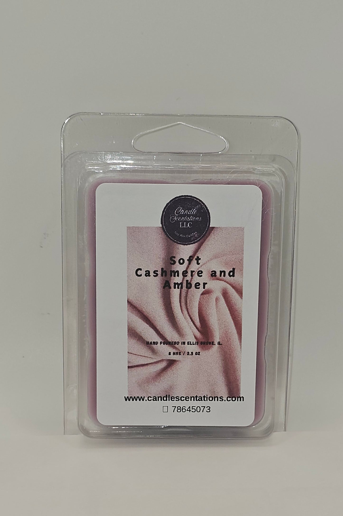 Soft Cashmere & Amber 2.5oz. Wax Melt