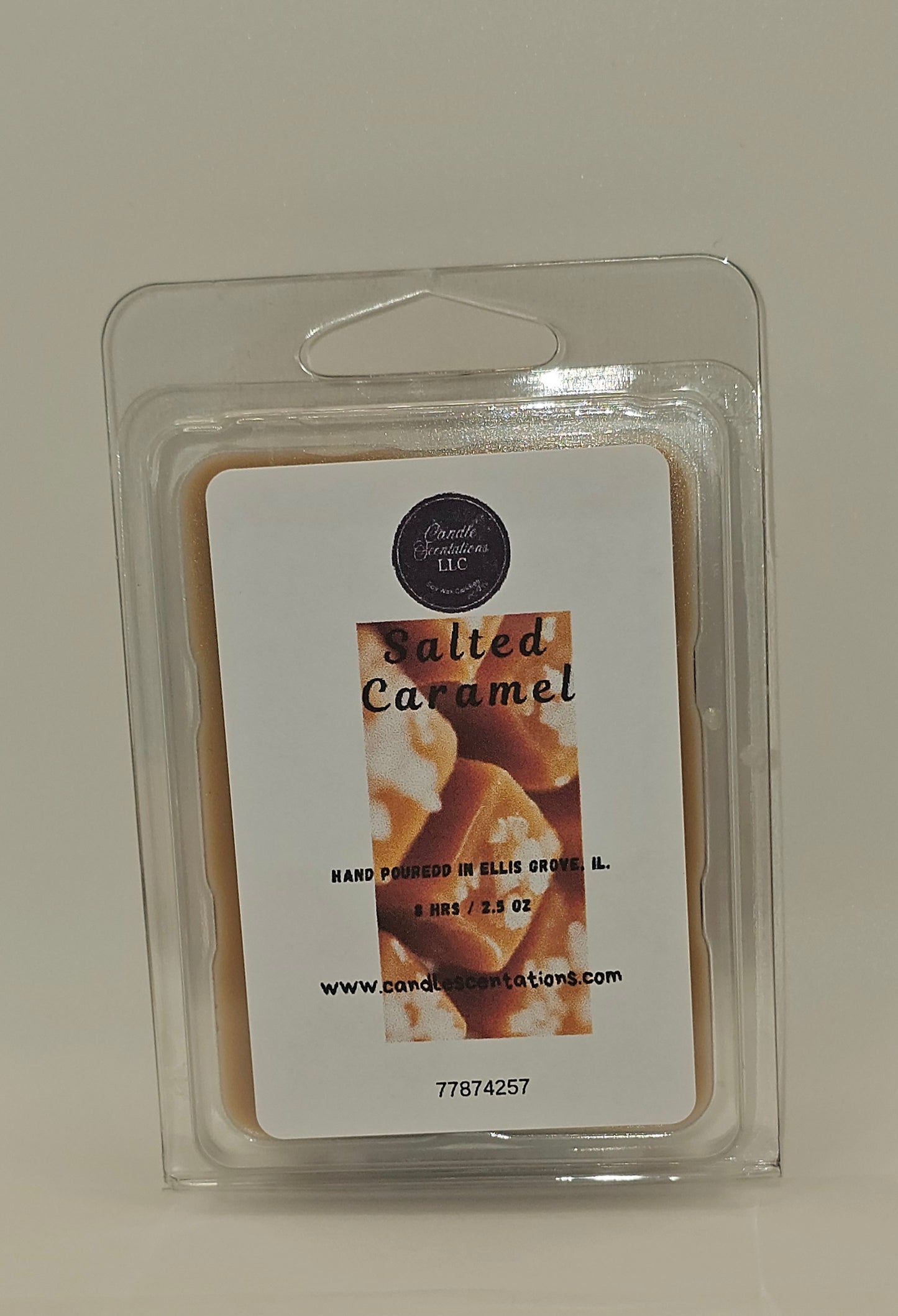 Salted Caramel 2.5oz. Wax Melt