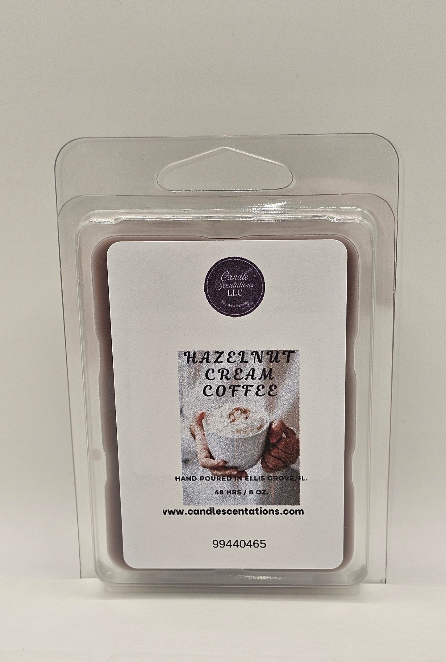 Hazelnut Cream Coffee 2.5oz. Wax Melt