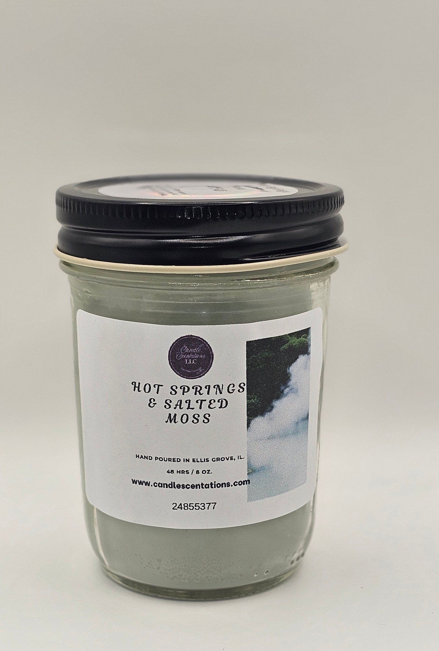 Hot Springs & Salted Moss 8 oz. Candle