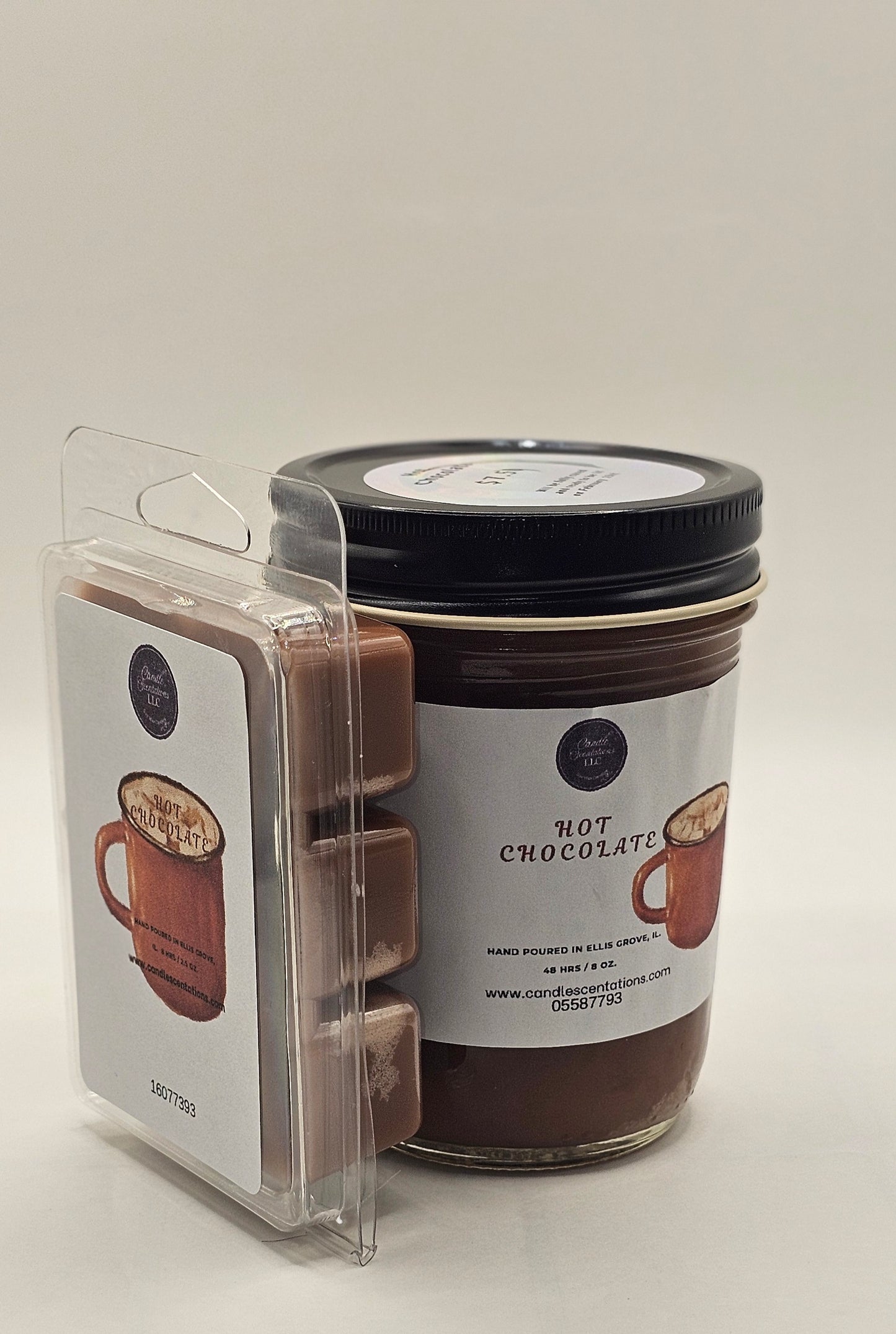 Hot Chocolate 8 oz. Candle