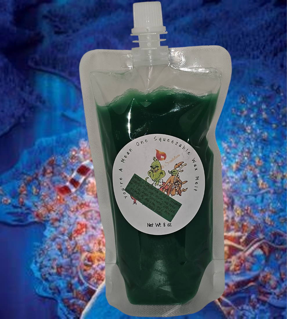 You're a Mean One 8 oz. Squeezable Wax Melt