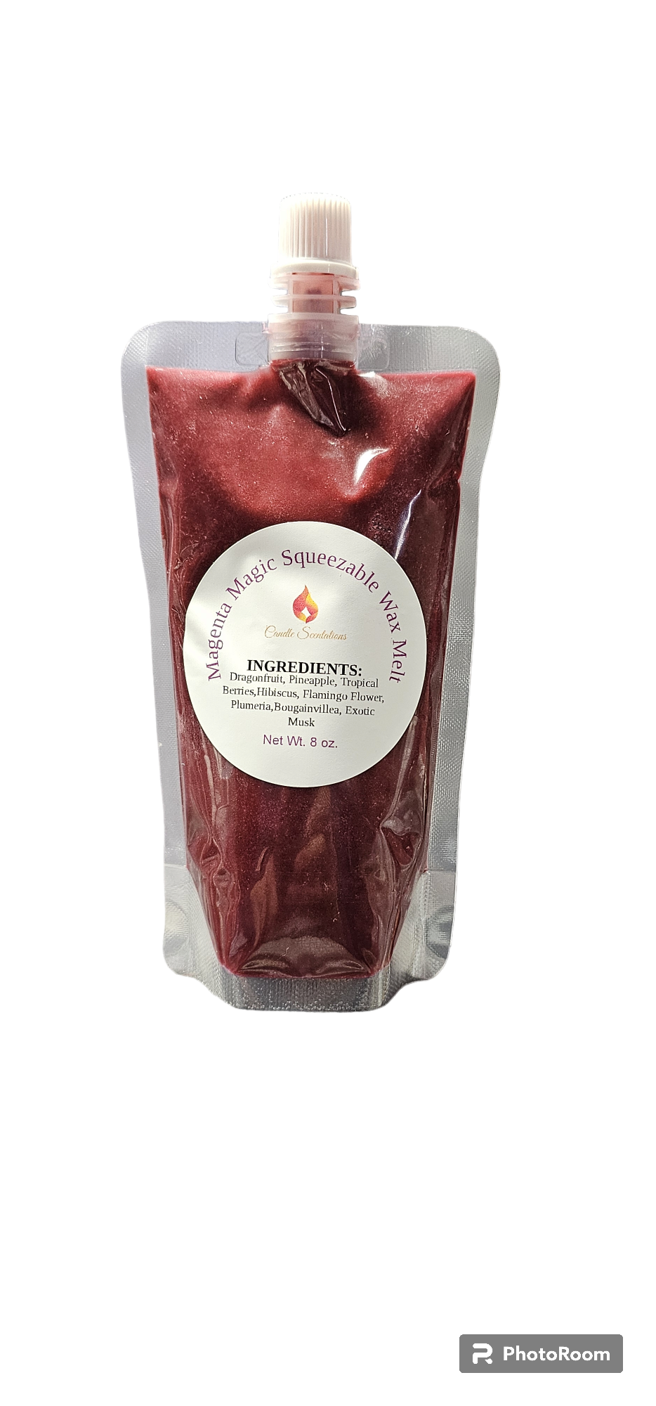 Magenta Magic Squeezable 8oz. Wax Melt - Candle Scentations