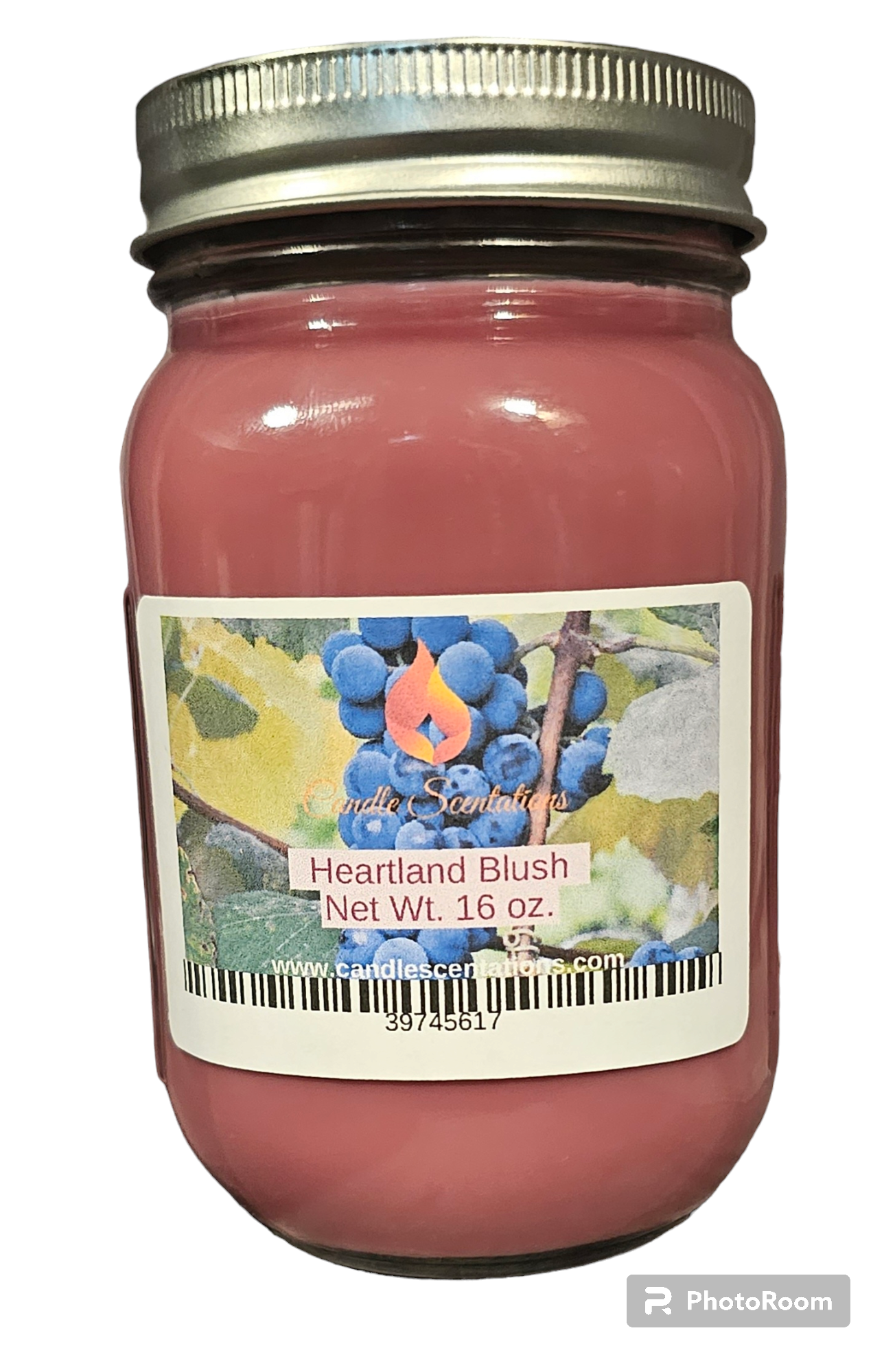 Heartland Blush 16oz. Candle - Candle Scentations