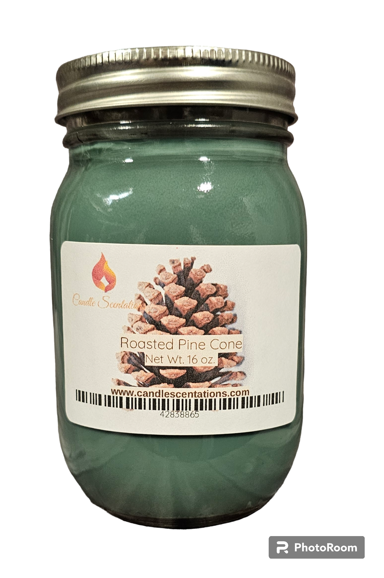 Roasted Pine Cone 16oz. Candle - Candle Scentations