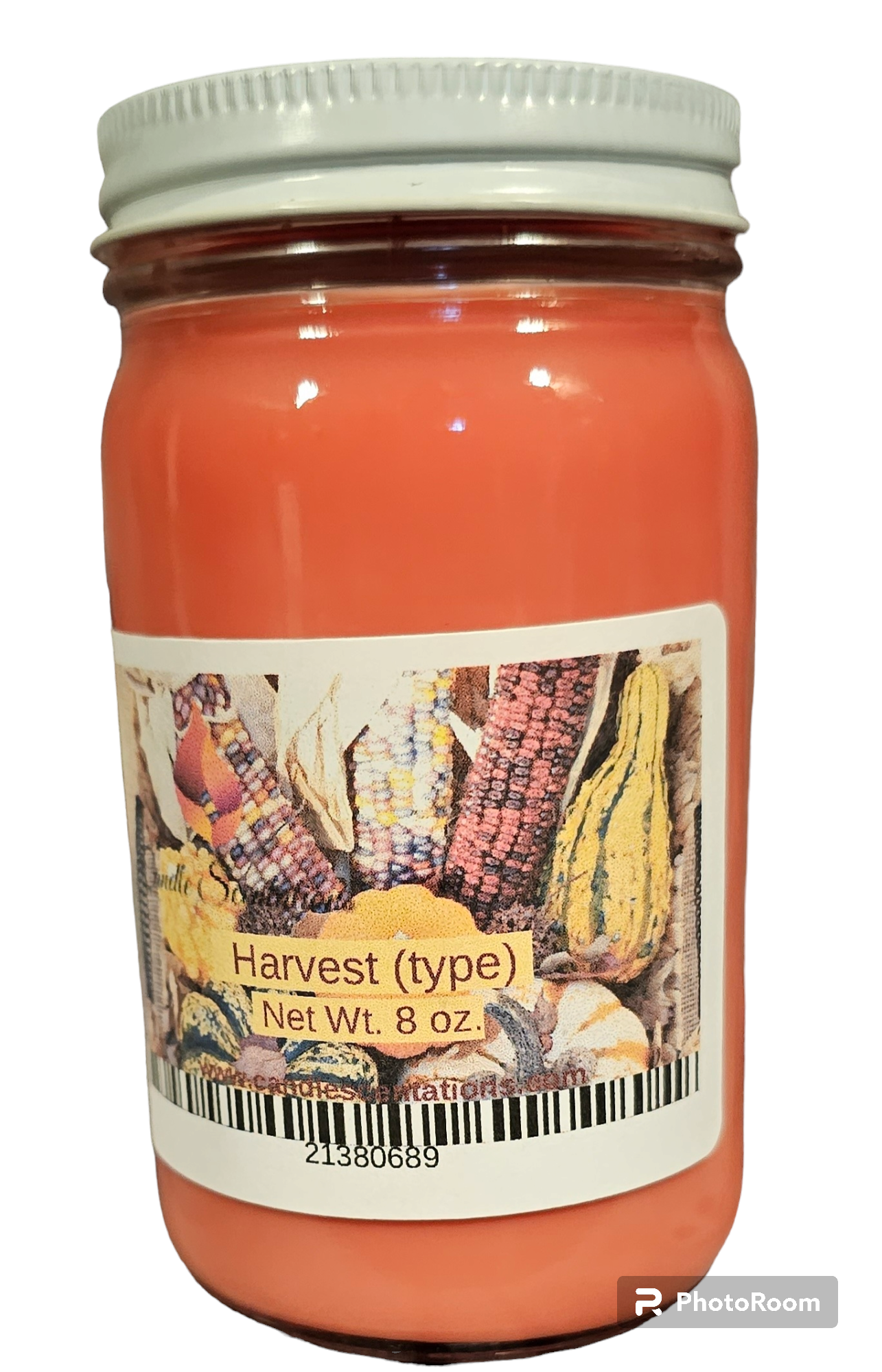 Harvest ( type) 8 oz. Candle - Candle Scentations