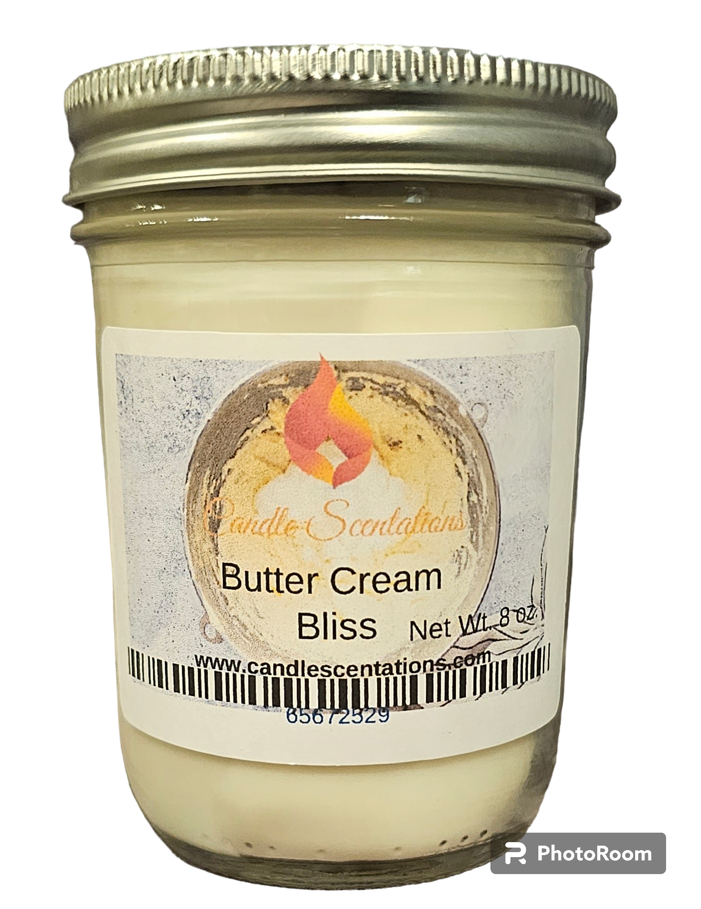 Butter Cream Bliss 8oz. Candle - Candle Scentations