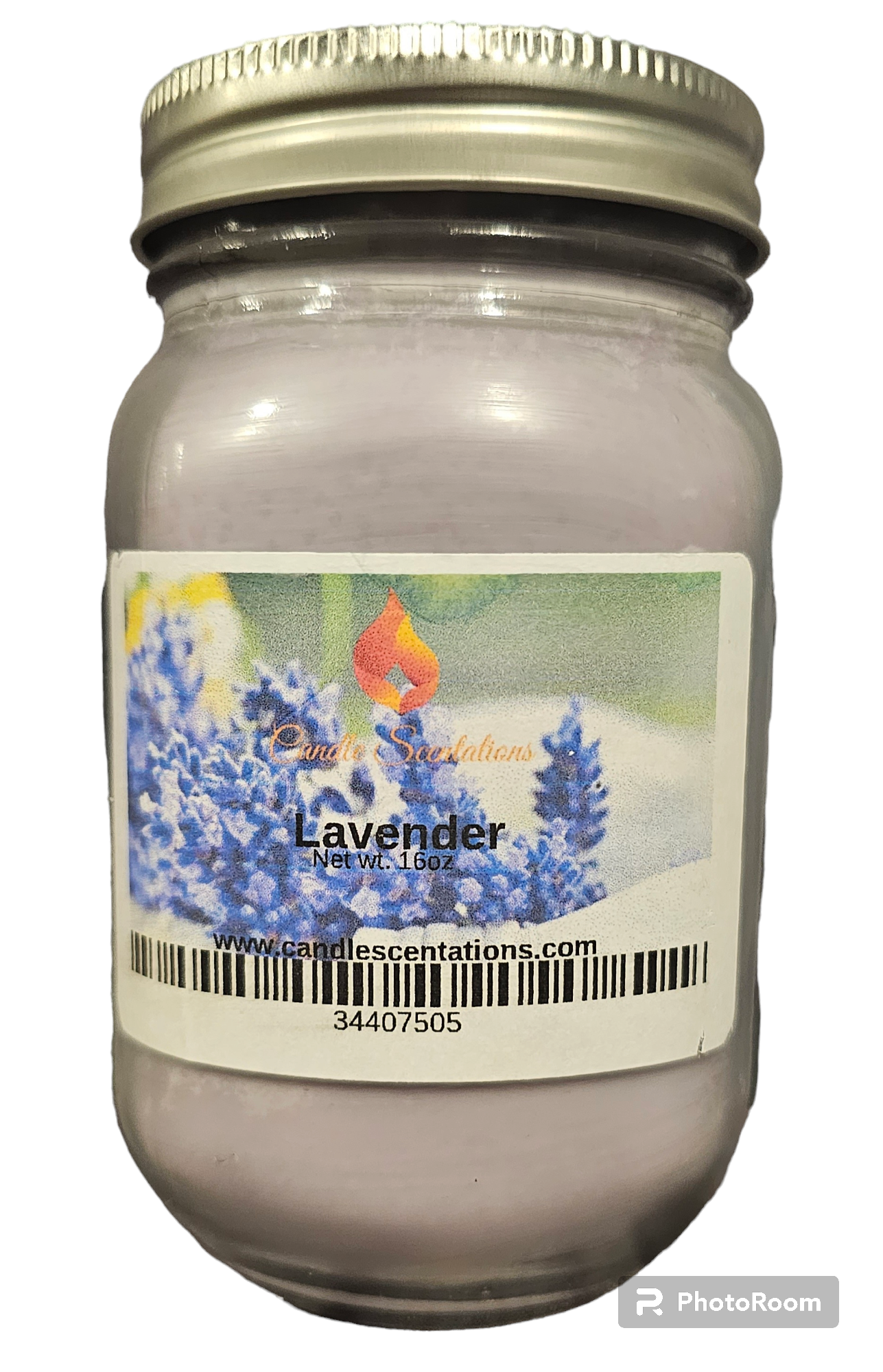 Lavender 16oz. Candle - Candle Scentations