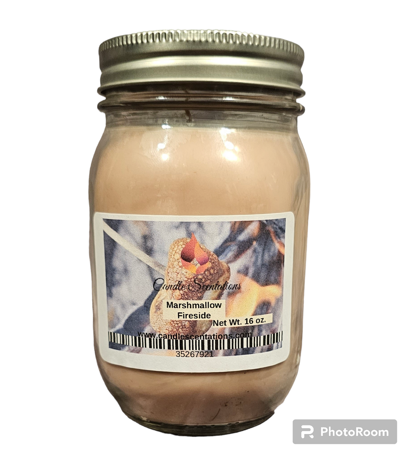 Marshmallow Fireside 16oz. Candle - Candle Scentations