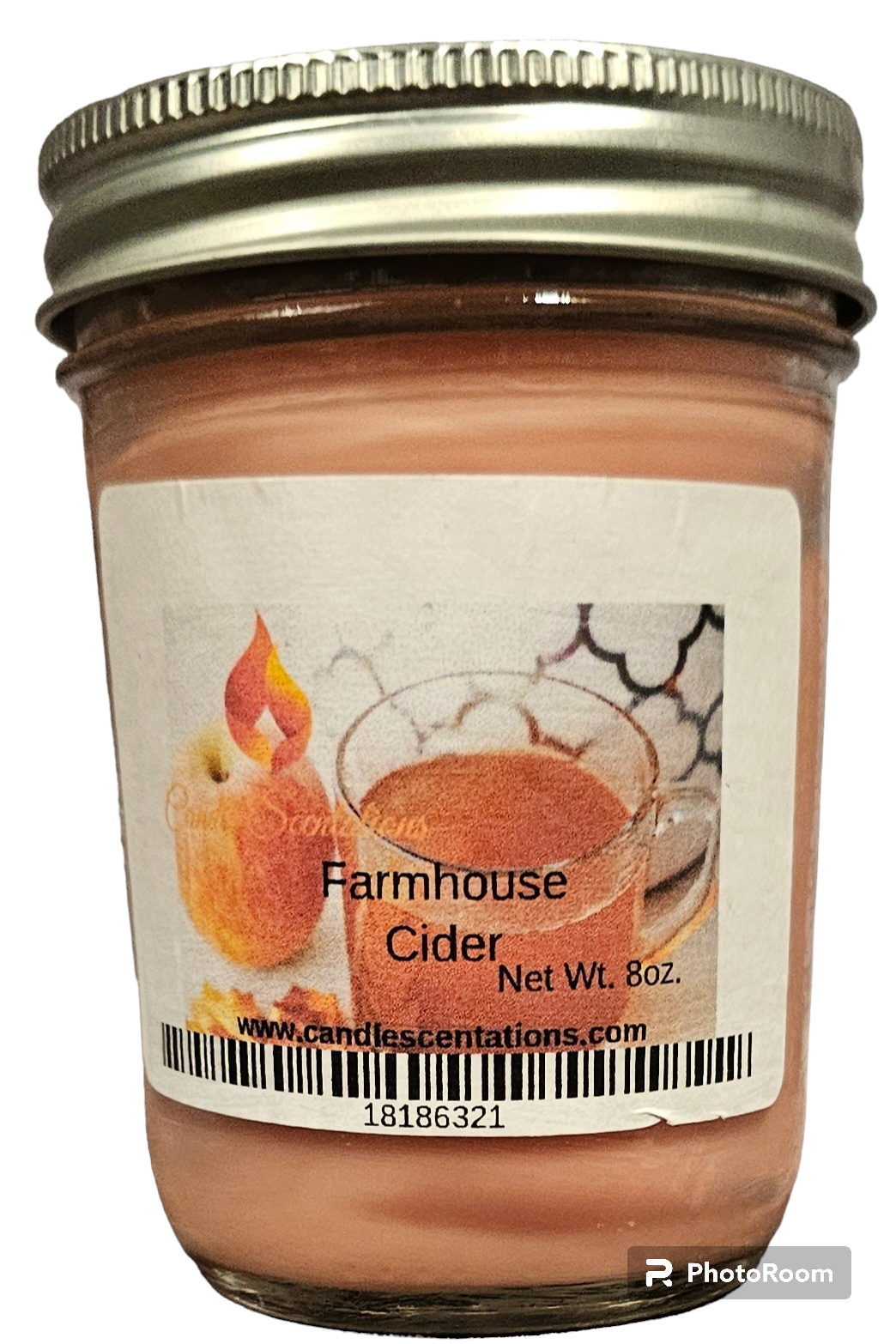 Farmhouse Cider 8oz. Candle - Candle Scentations