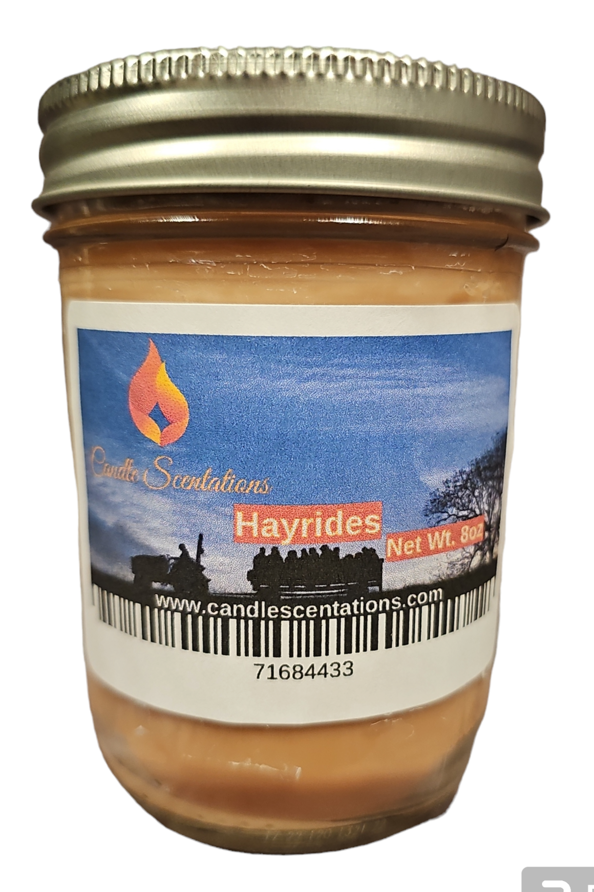 Hayrides 8oz. Candle - Candle Scentations