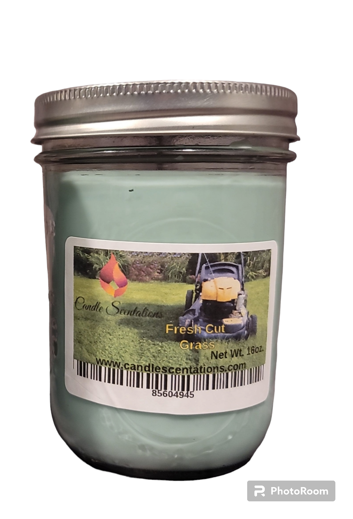 Fresh Cut Grass 16oz. Candle - Candle Scentations