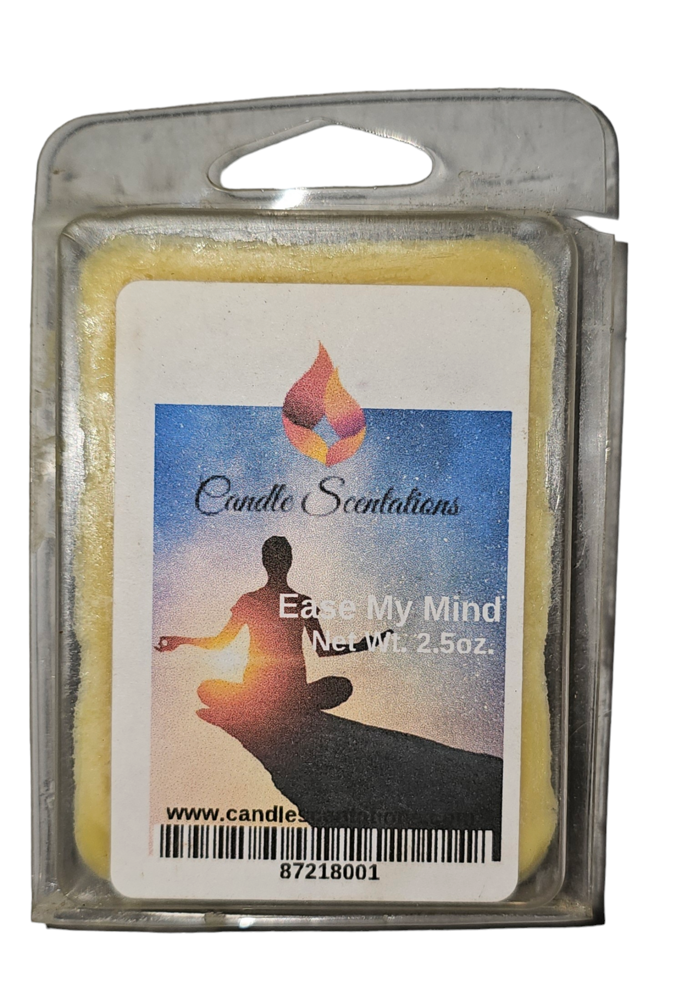 Ease my mind 2.5oz. Wax Melt - Candle Scentations