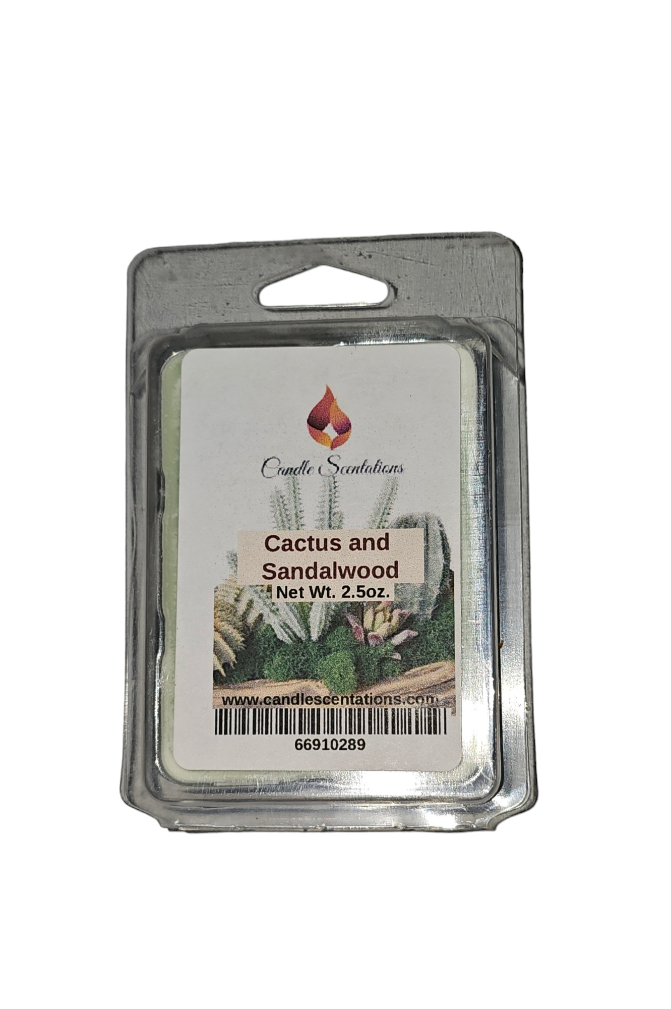 Cactus & Sandalwood 2.5oz. Wax Melt - Candle Scentations
