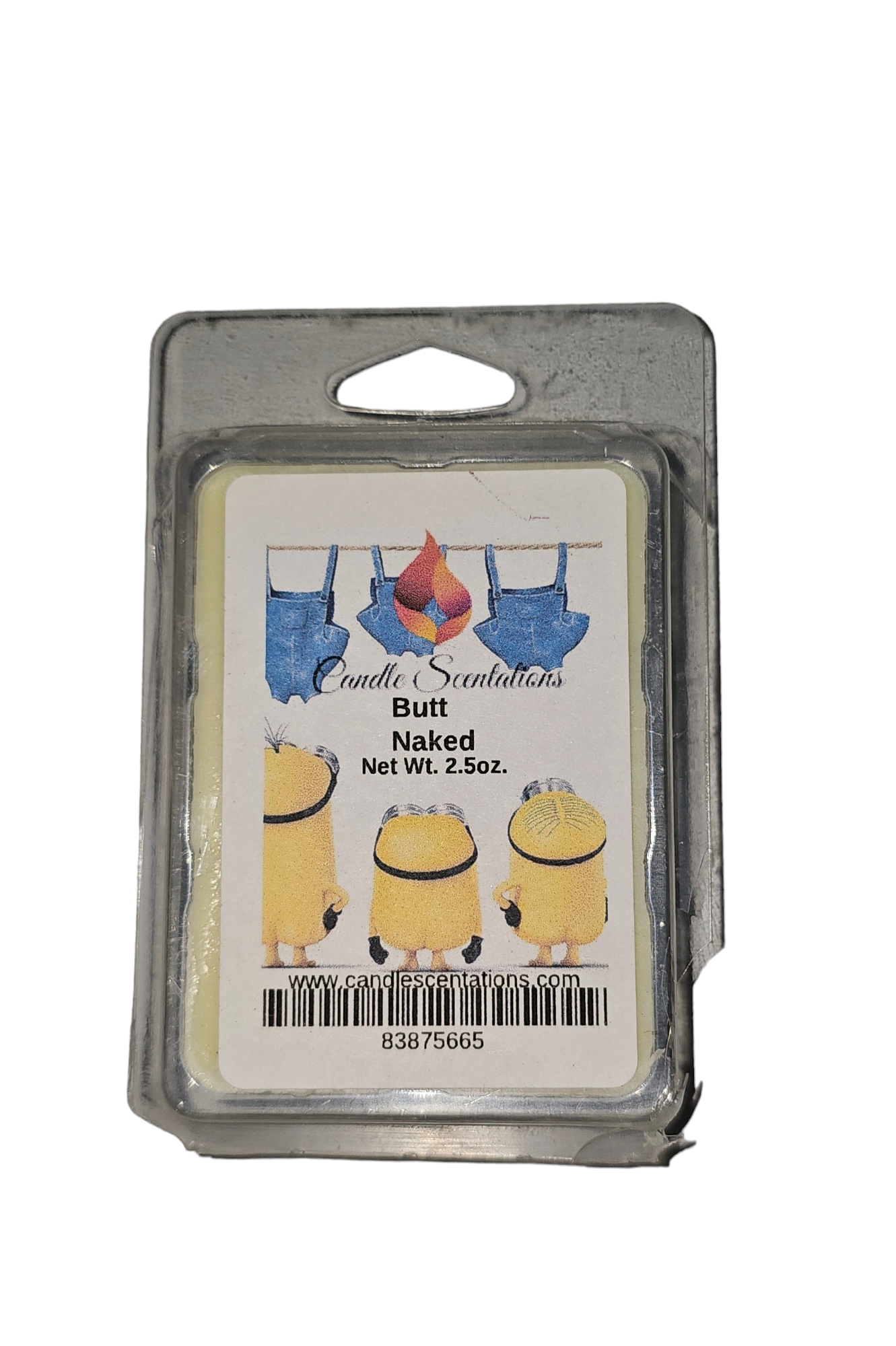Butt Naked 2.5oz Wax Melt - Candle Scentations