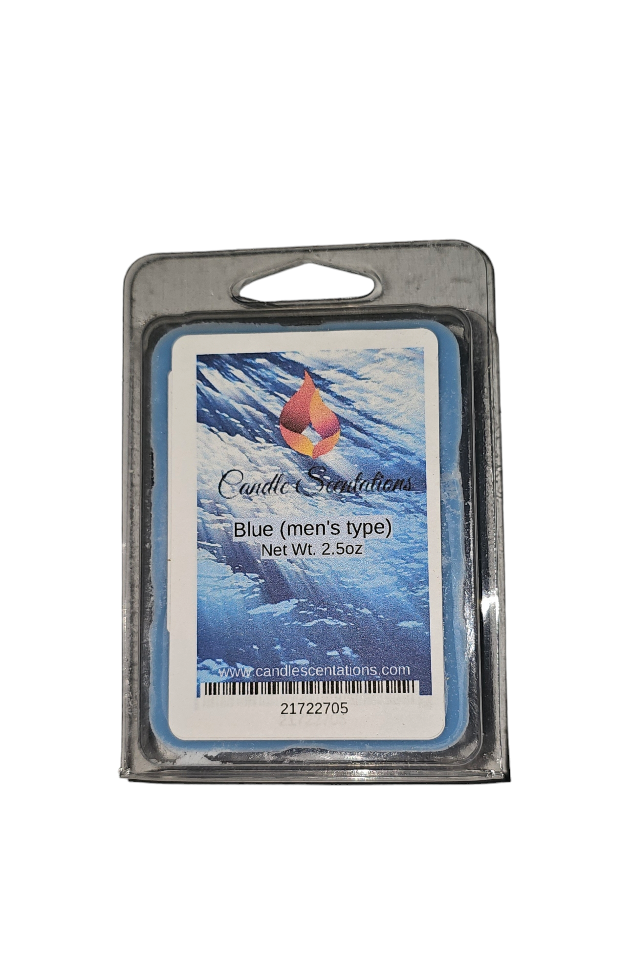 Blue 2.5oz. Wax Melt - Candle Scentations