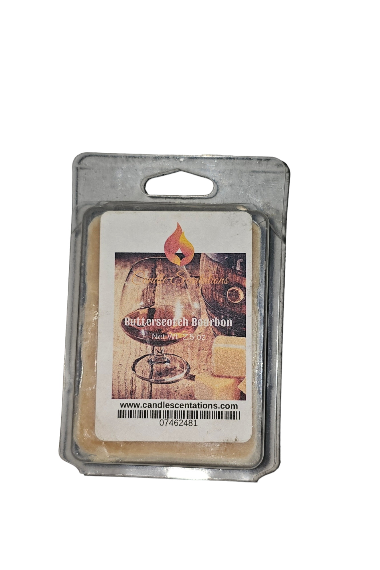 Butterscotch Bourbon 2.5 oz. Wax Melt - Candle Scentations