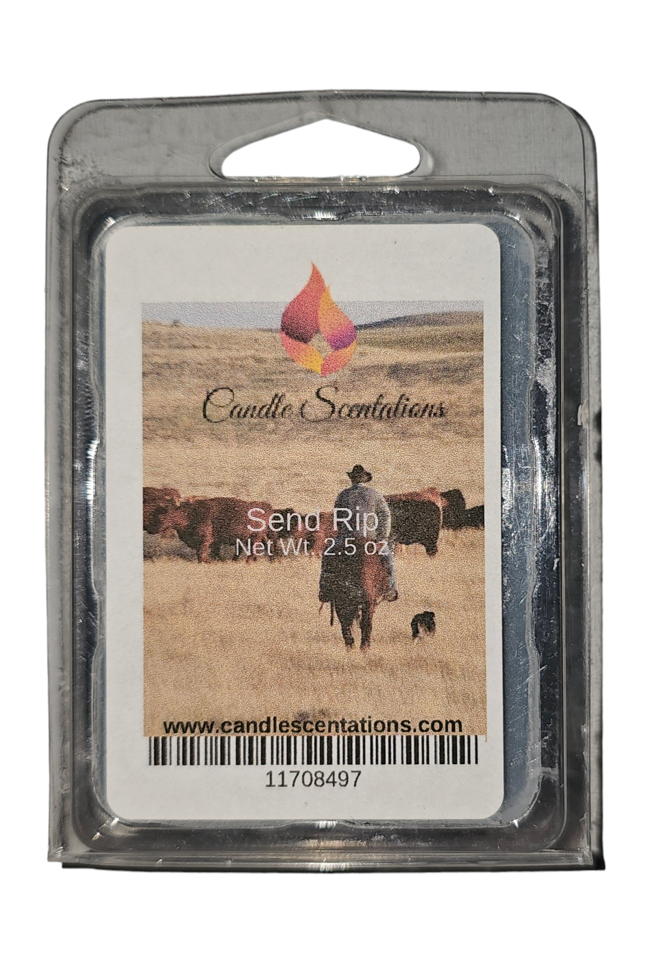 Send Rip 2.5oz. Wax Melt - Candle Scentations