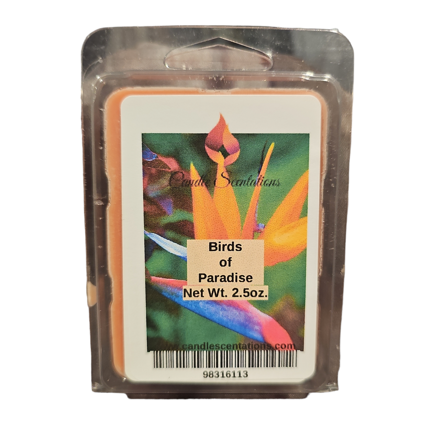 Birds of Paradise 2.5oz. Wax Melt - Candle Scentations