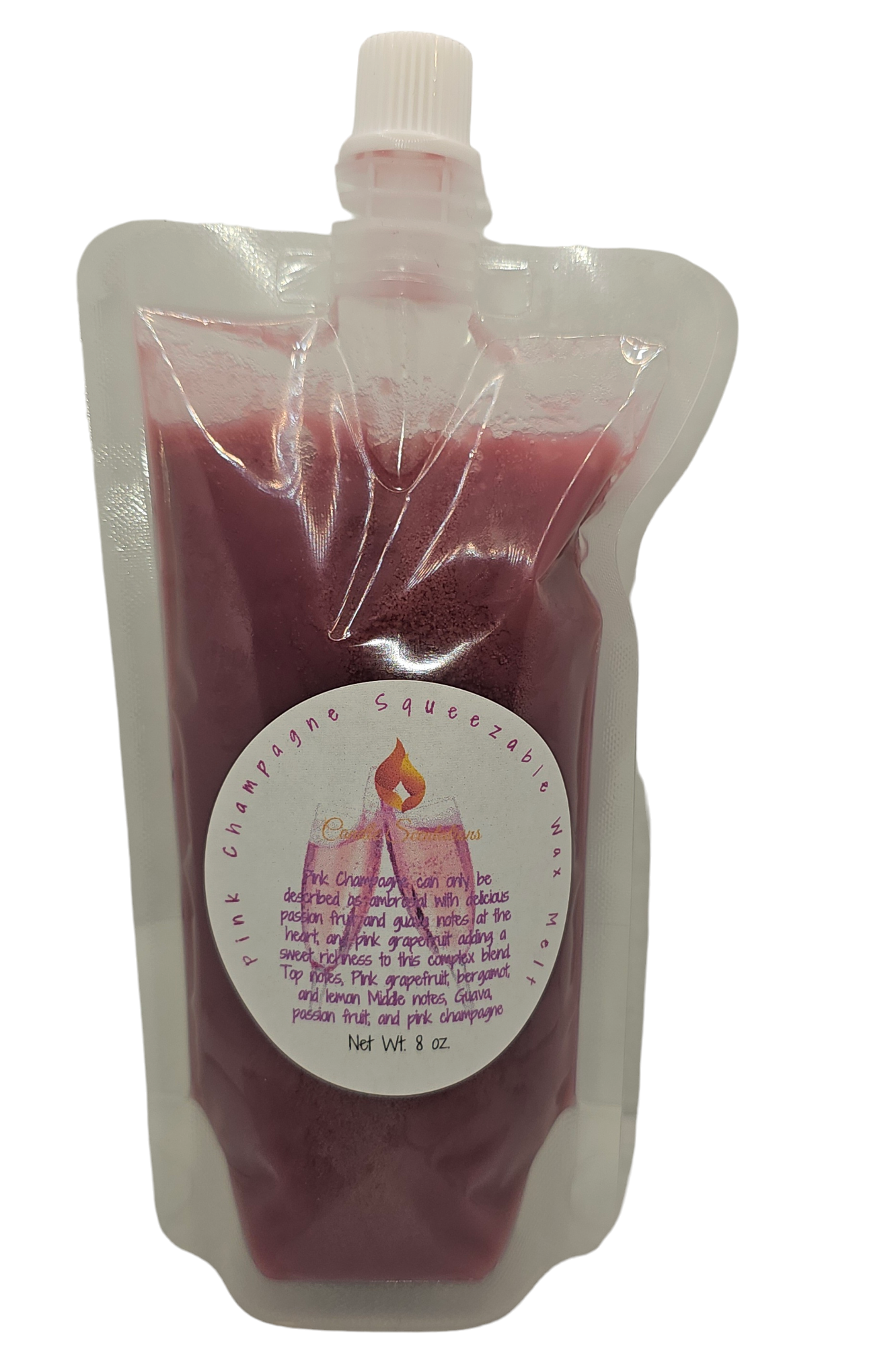 Pink Champagne Wax Melt 8 oz. - Candle Scentations