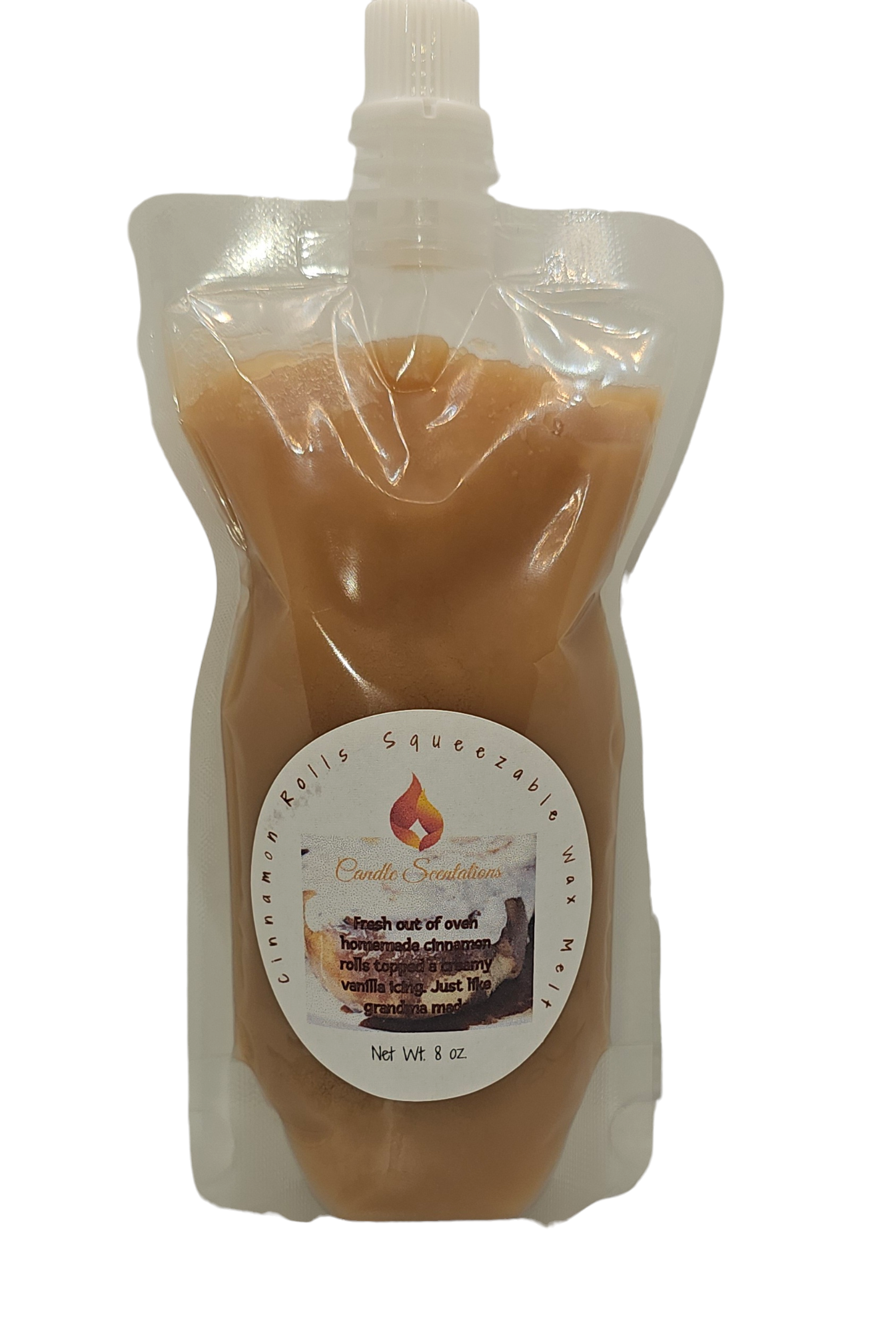 Cinnamon Rolls Squeezable Wax Melt 8 oz. - Candle Scentations