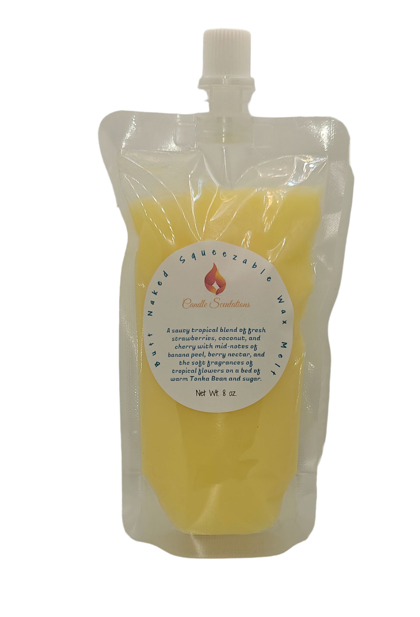 Butt Naked Squeezable Wax Melts 8 oz. - Candle Scentations