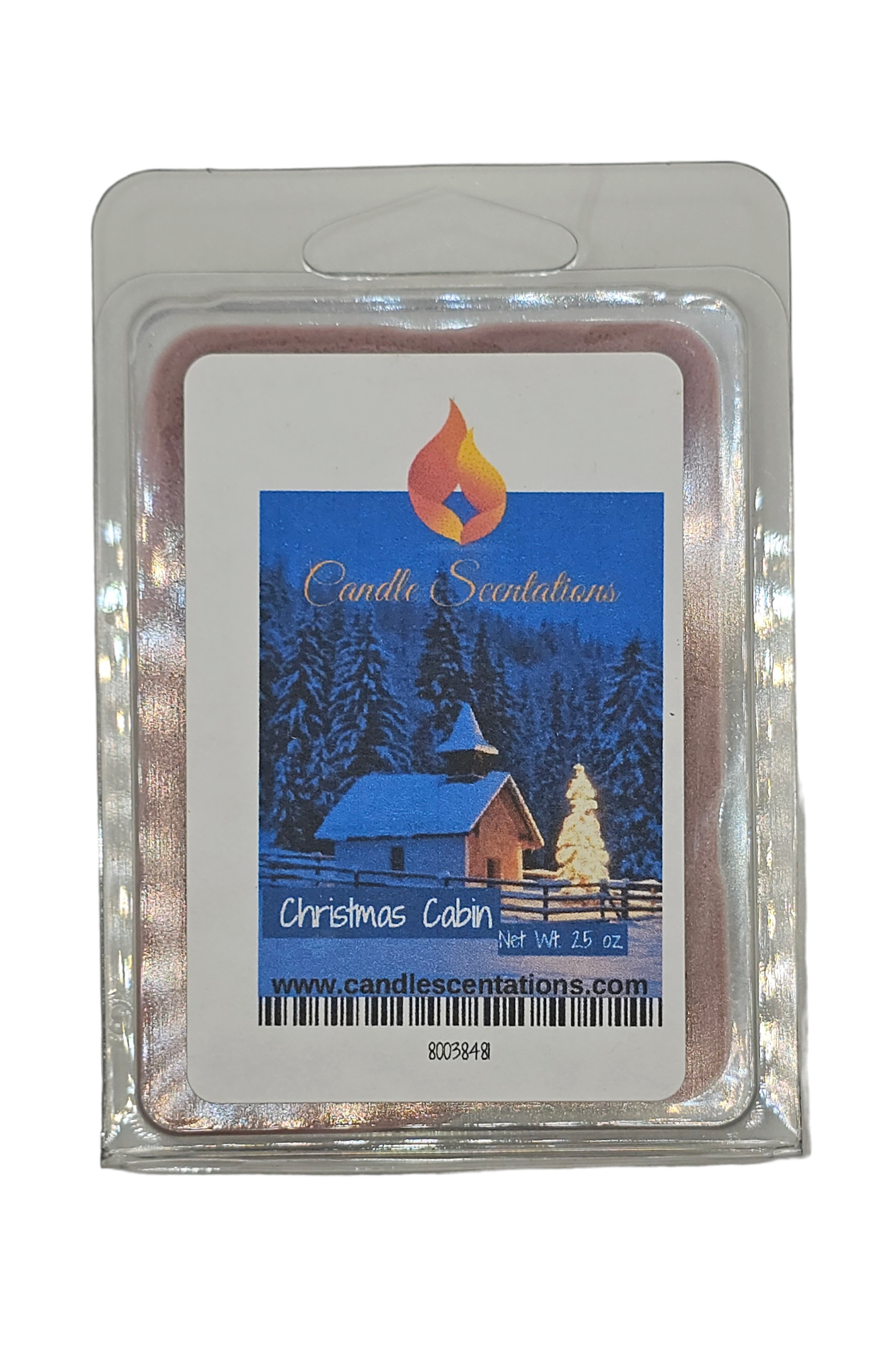 Christmas Cabin 2.5oz. Wax Melt - Candle Scentations