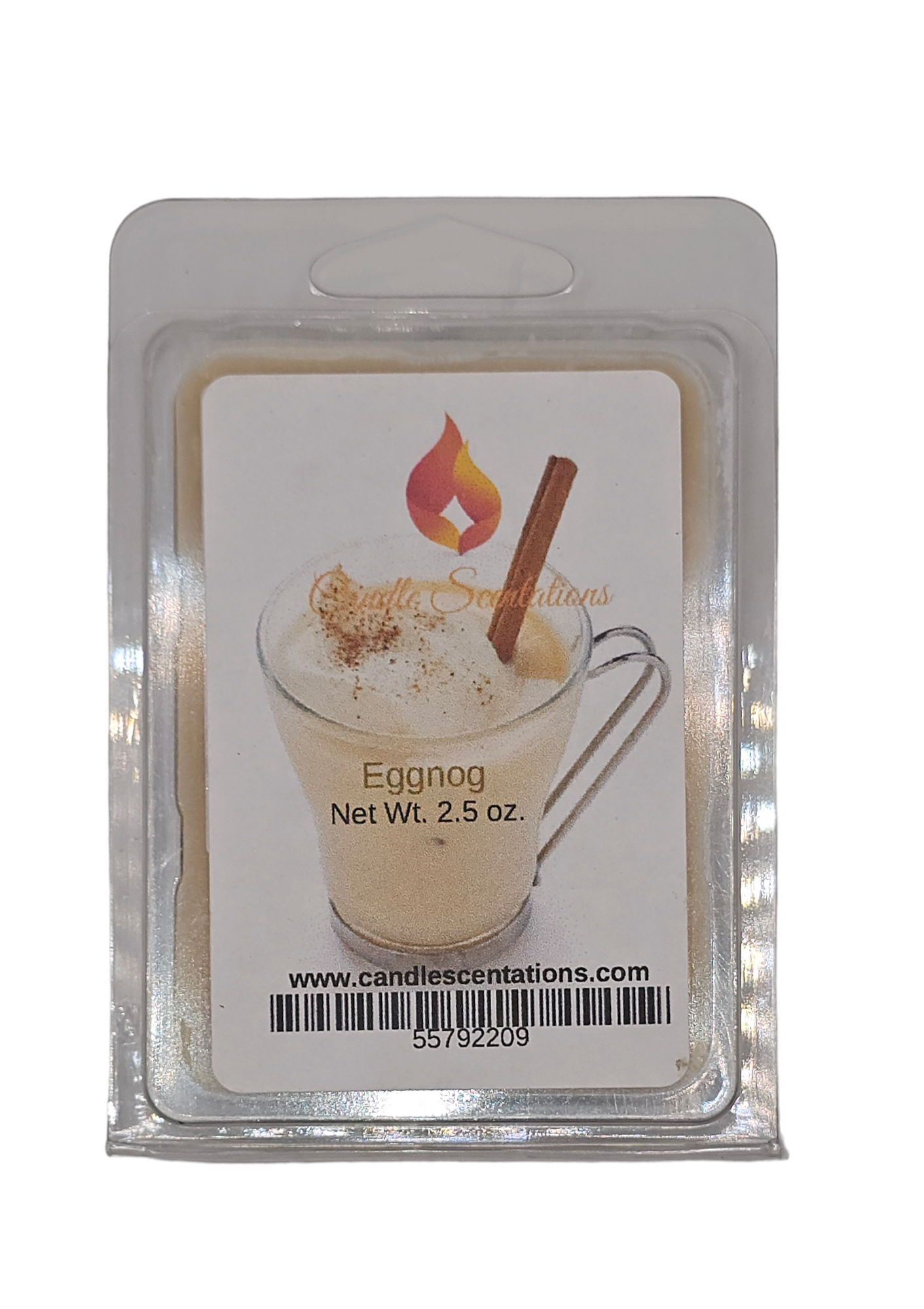 Eggnog 2.5 oz. Wax Melt - Candle Scentations