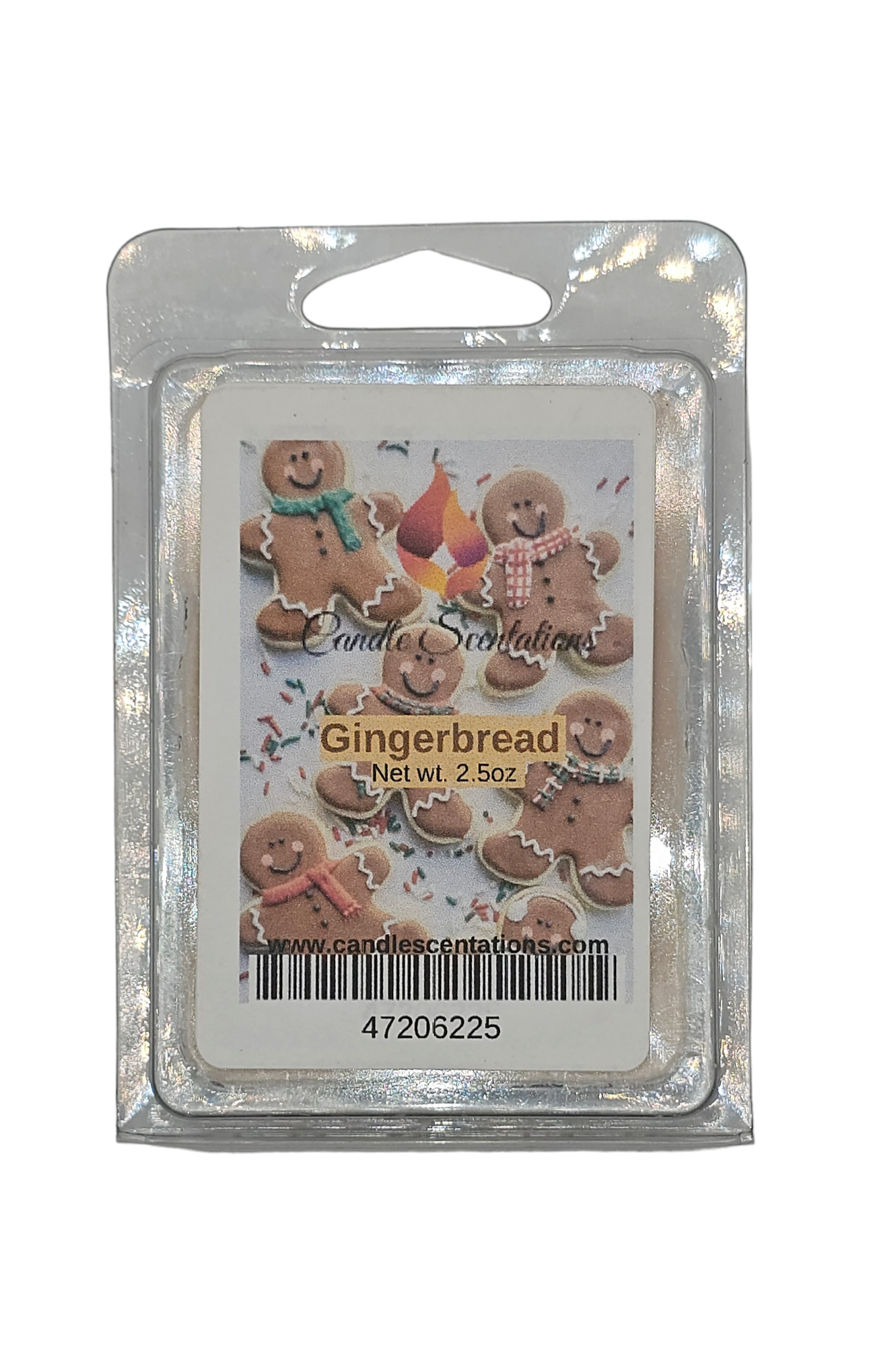 Gingerbread 2.5oz. Wax Melt - Candle Scentations