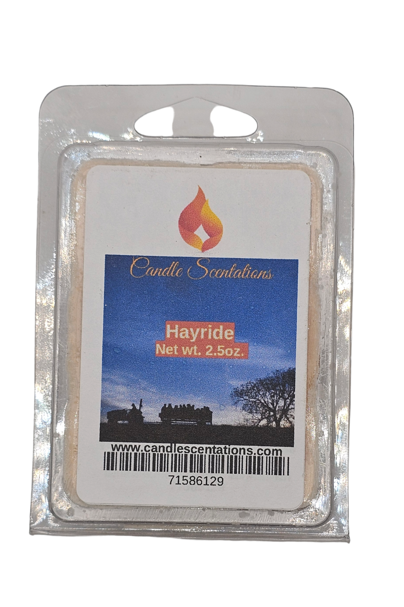 Hayrides 2.5oz. Wax Melt - Candle Scentations