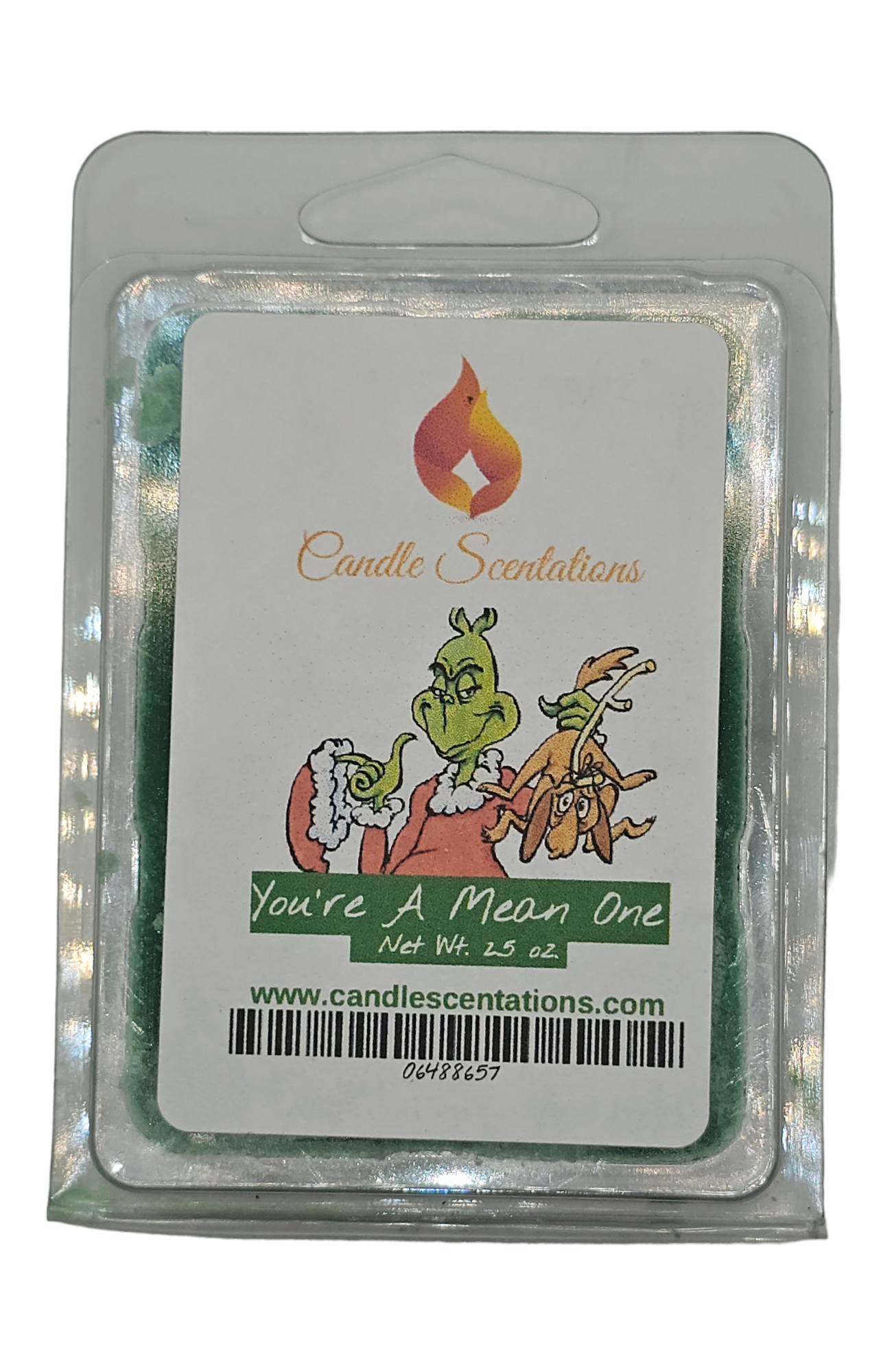 You're A Mean One 2.5 oz. Wax Melt - Candle Scentations