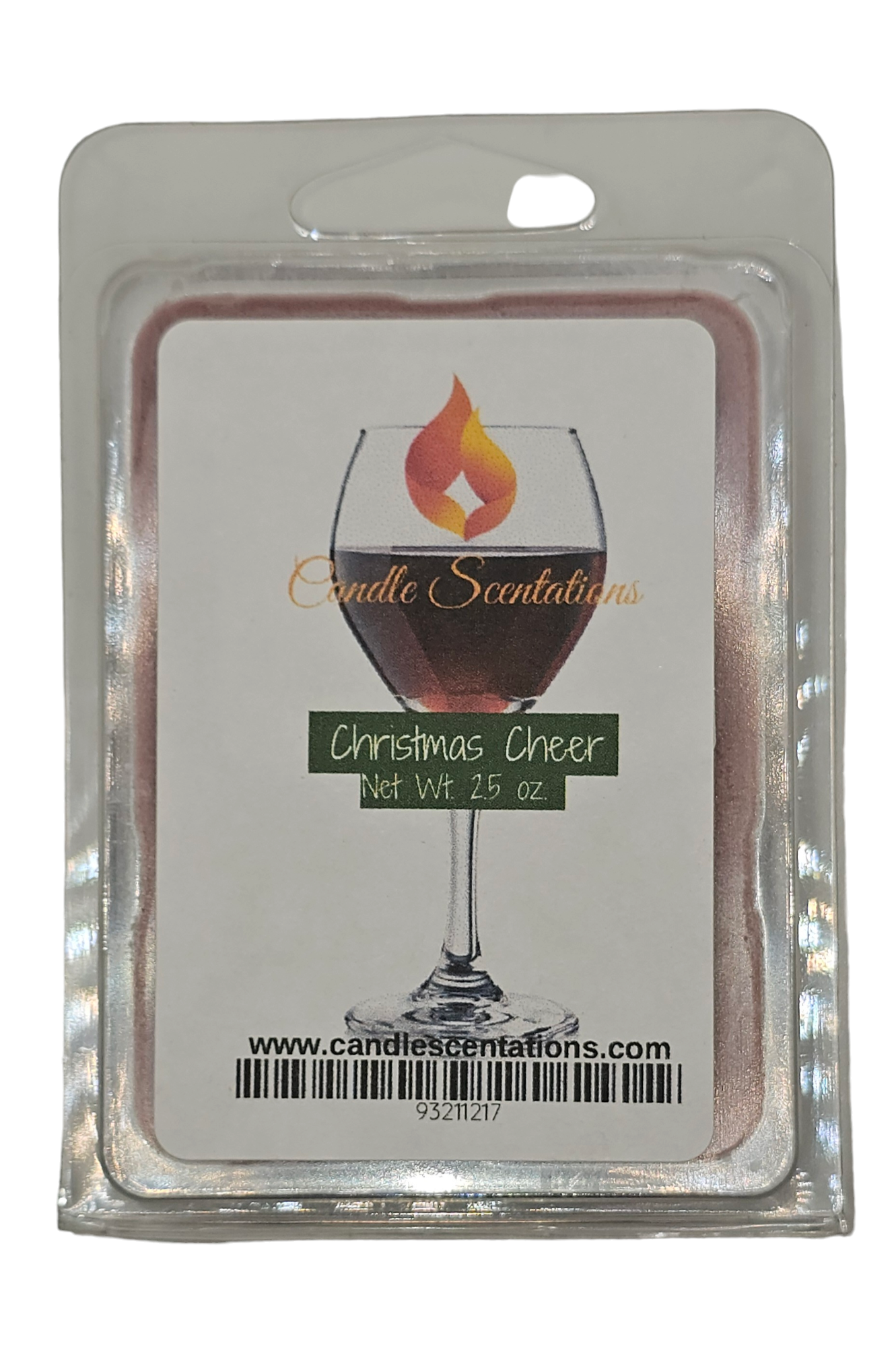 Christmas Cheer 2.5oz. Wax Melt - Candle Scentations