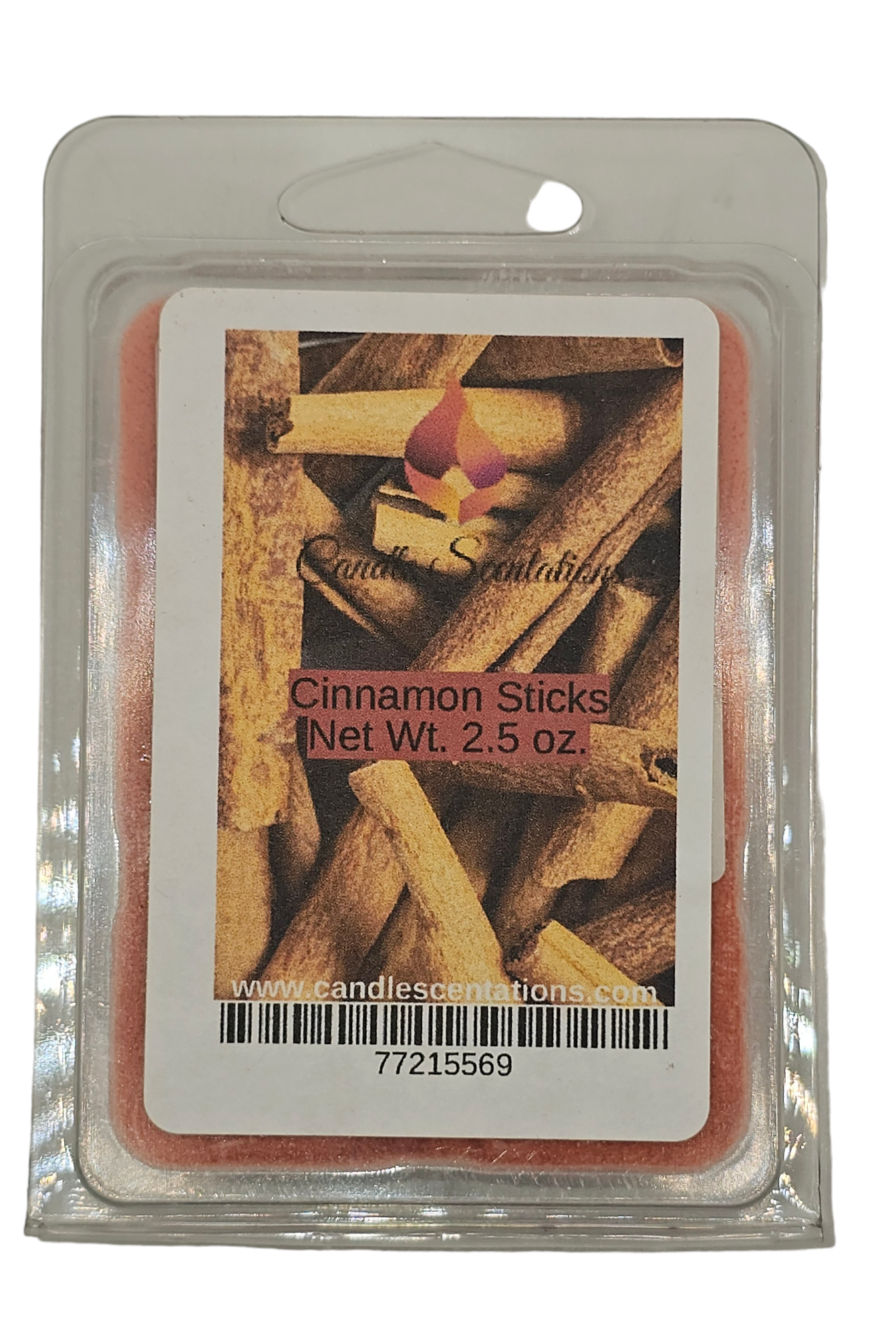 Cinnamon Sticks 2.5 oz. Wax Melt - Candle Scentations